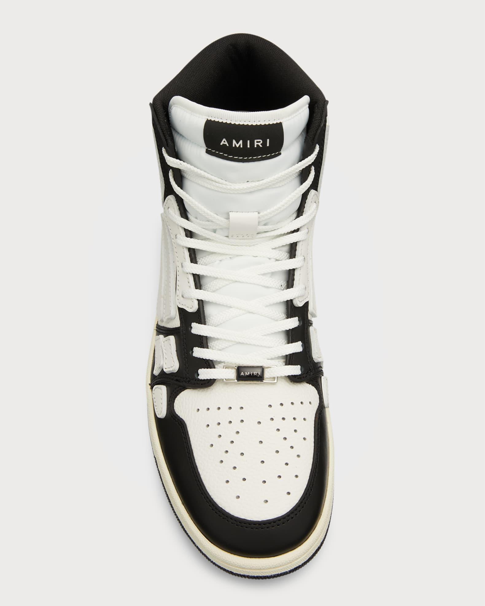Mens Skel-Top Hi Leather Sneakers Product Image