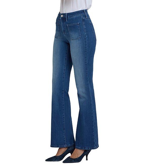 NYDJ Ava Flare Patch Pocket Sure Stretch® Jeans Product Image