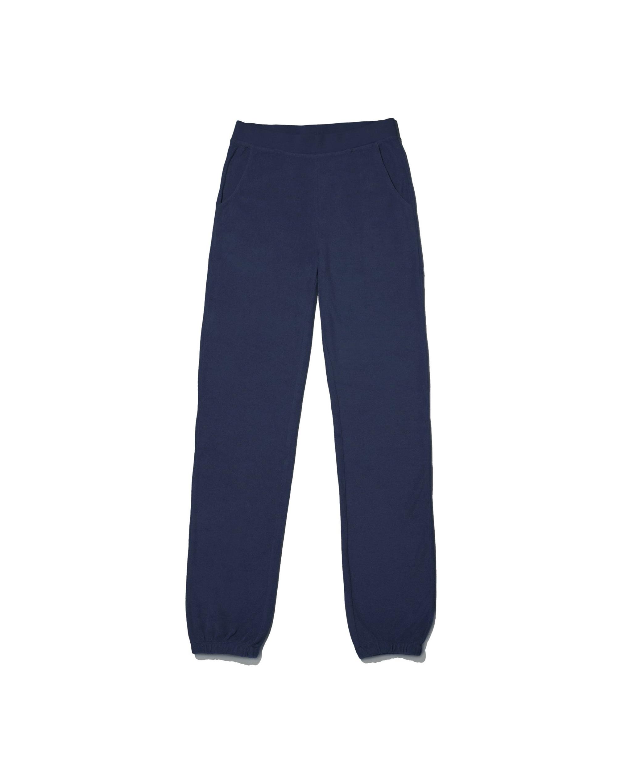 The Terry Sweatpants - Navy Female Product Image