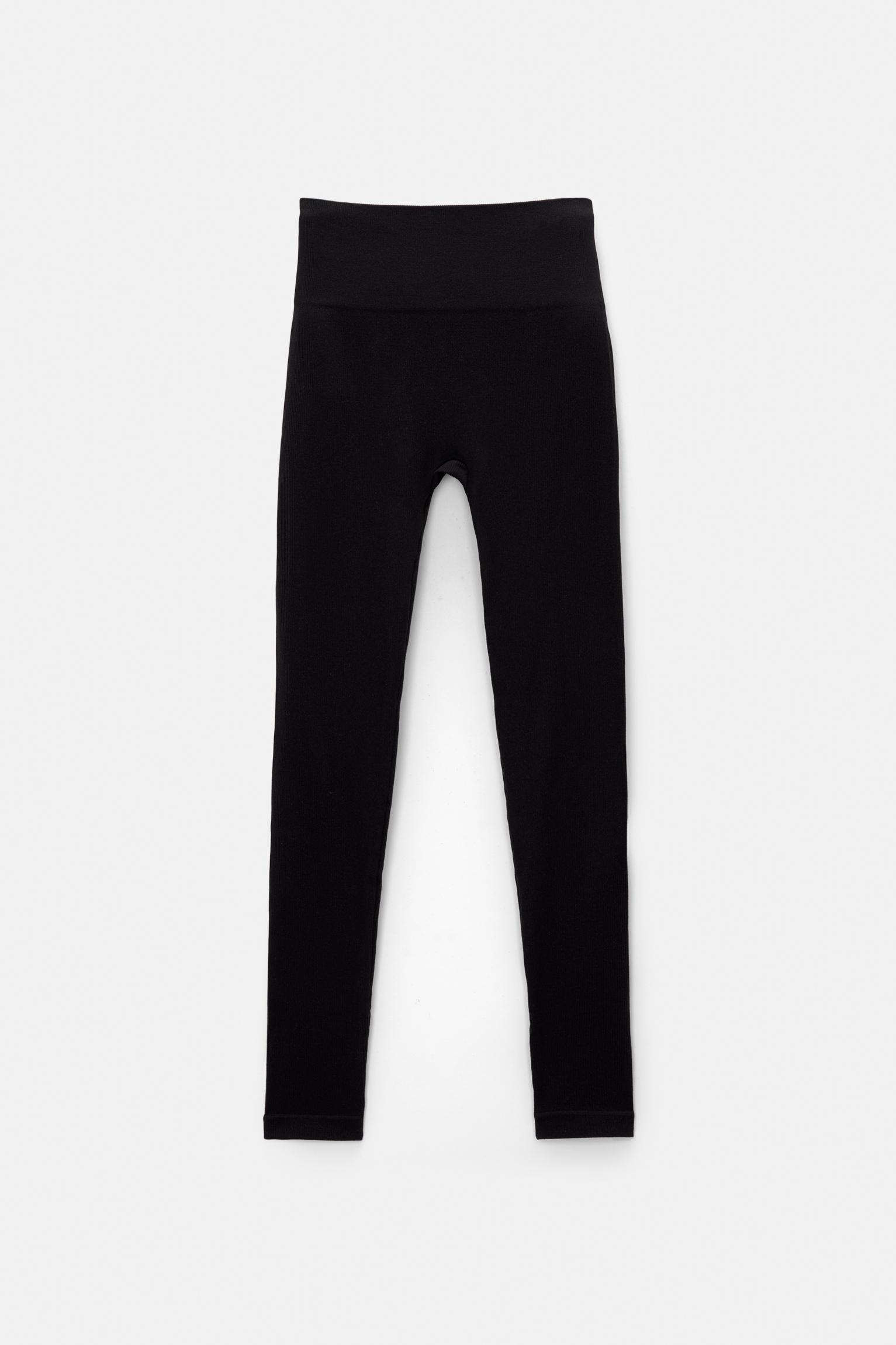 Seamless ribbed leggings Product Image