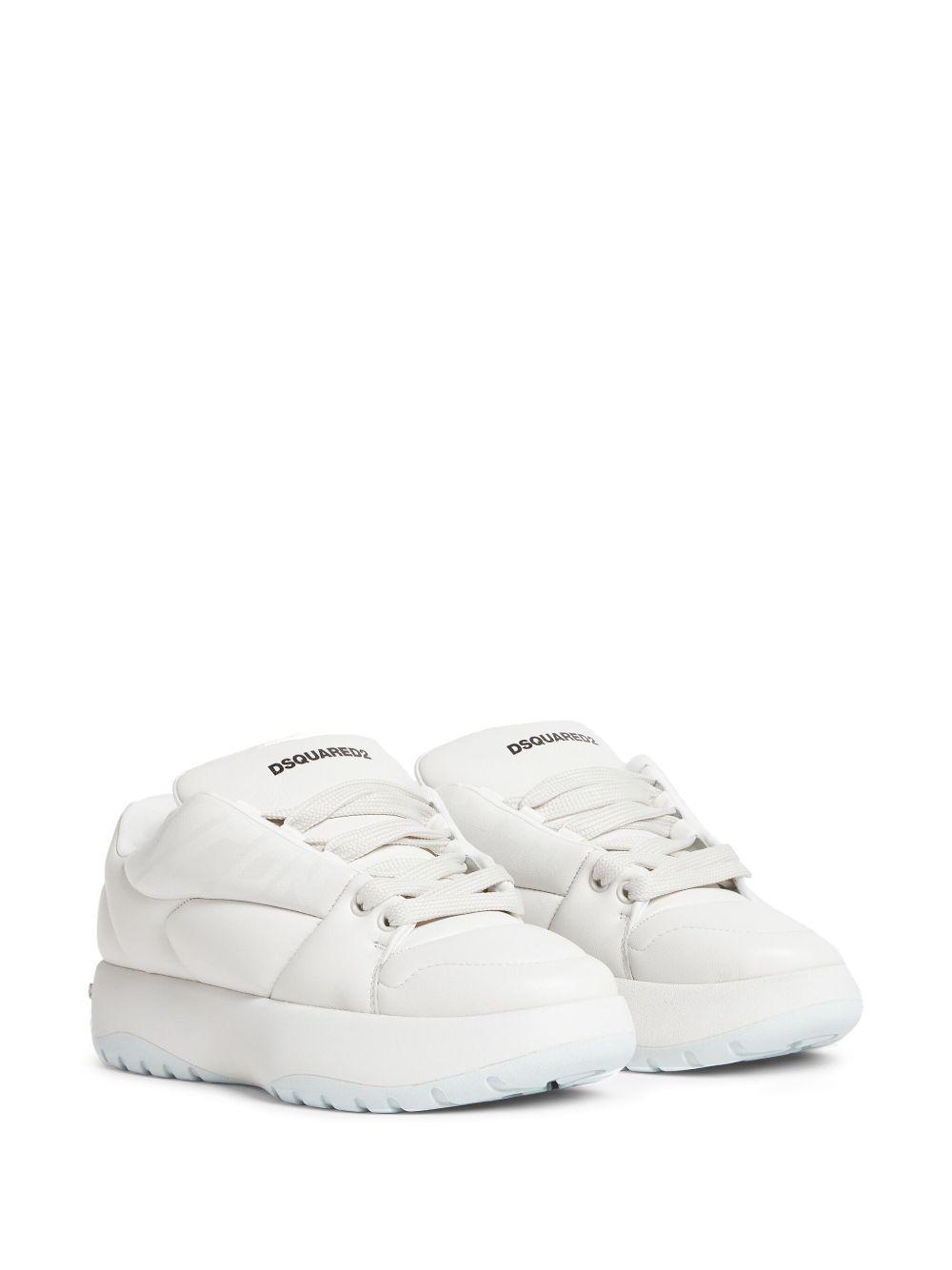 inflated-effect low-top sneakers Product Image