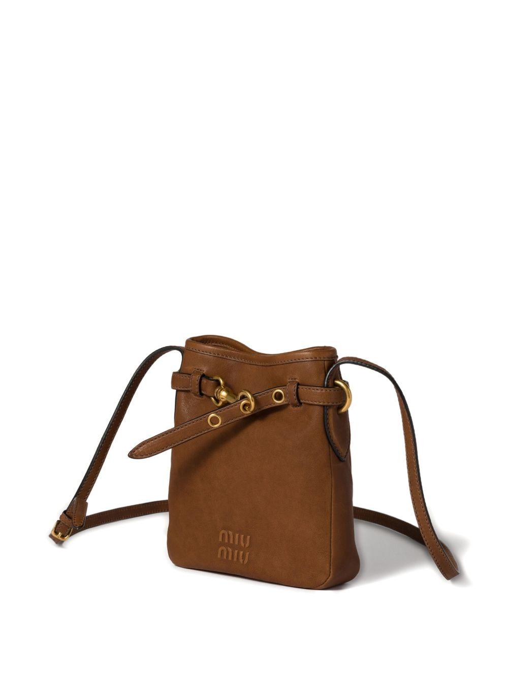 leather strap pouch Product Image