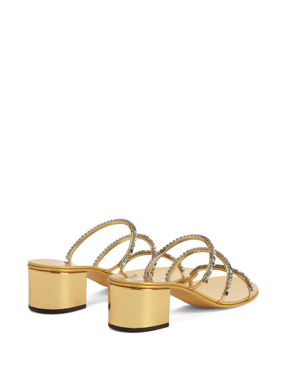 crystal-embellished heeled sandals Product Image