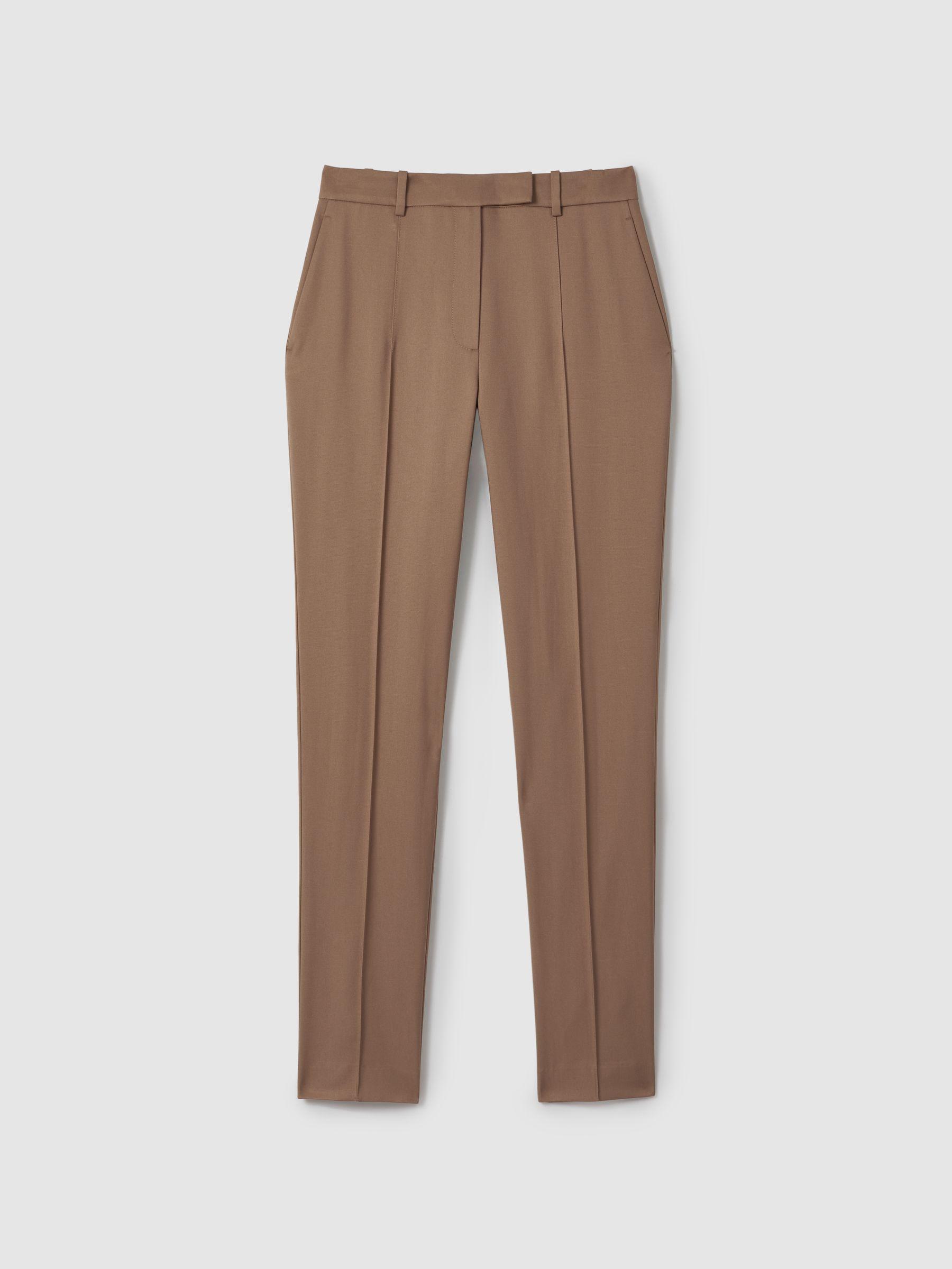 Slim Fit Suit Trousers in Mink Neutral Product Image
