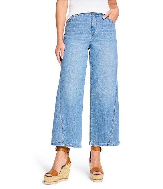 NIC + ZOE Denim Forward Seam Weekend Wide Leg Jeans Product Image
