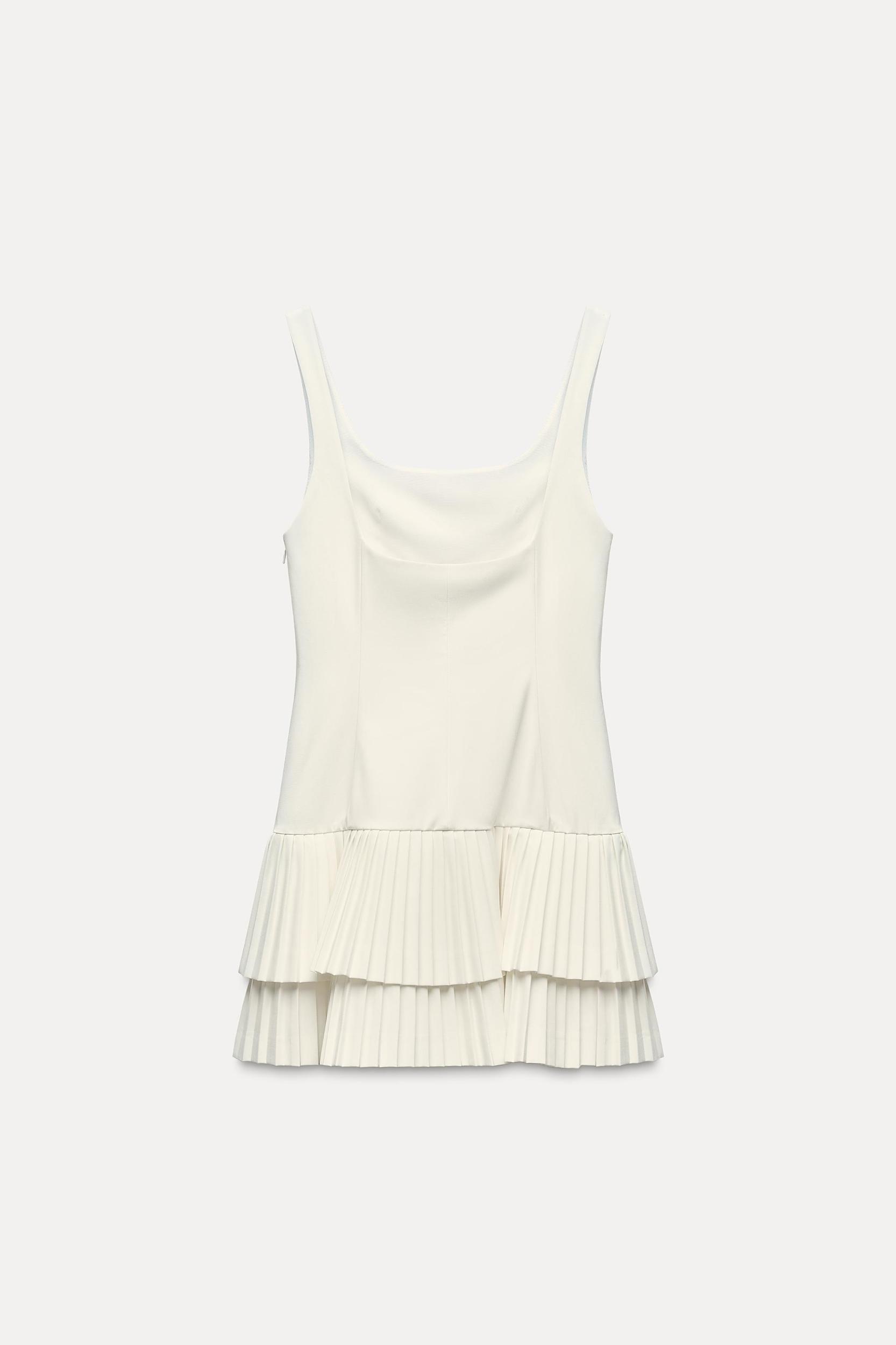 BOX PLEAT JUMPSUIT DRESS Product Image