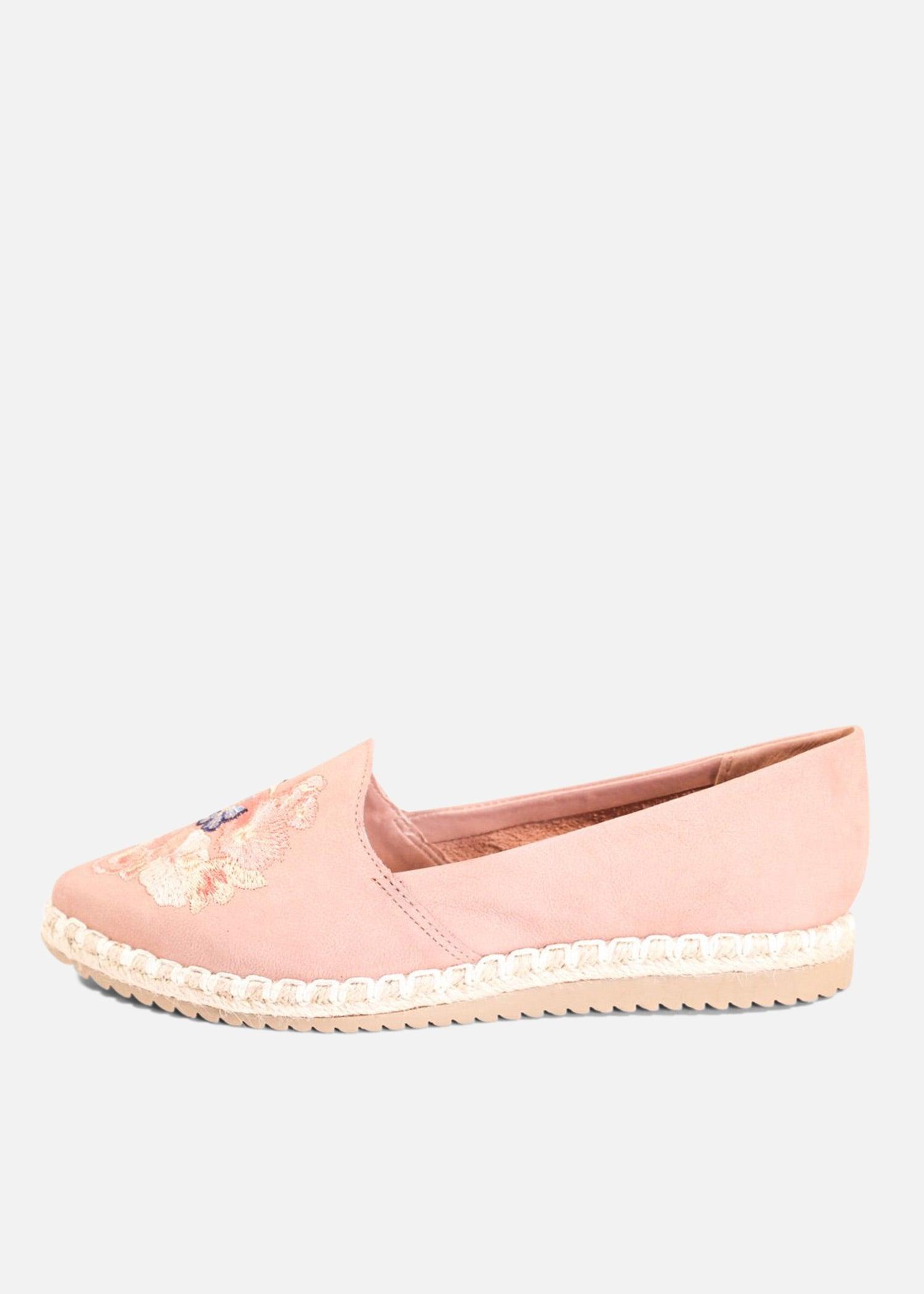 Sutton Suede Embroidered Espadrille Product Image