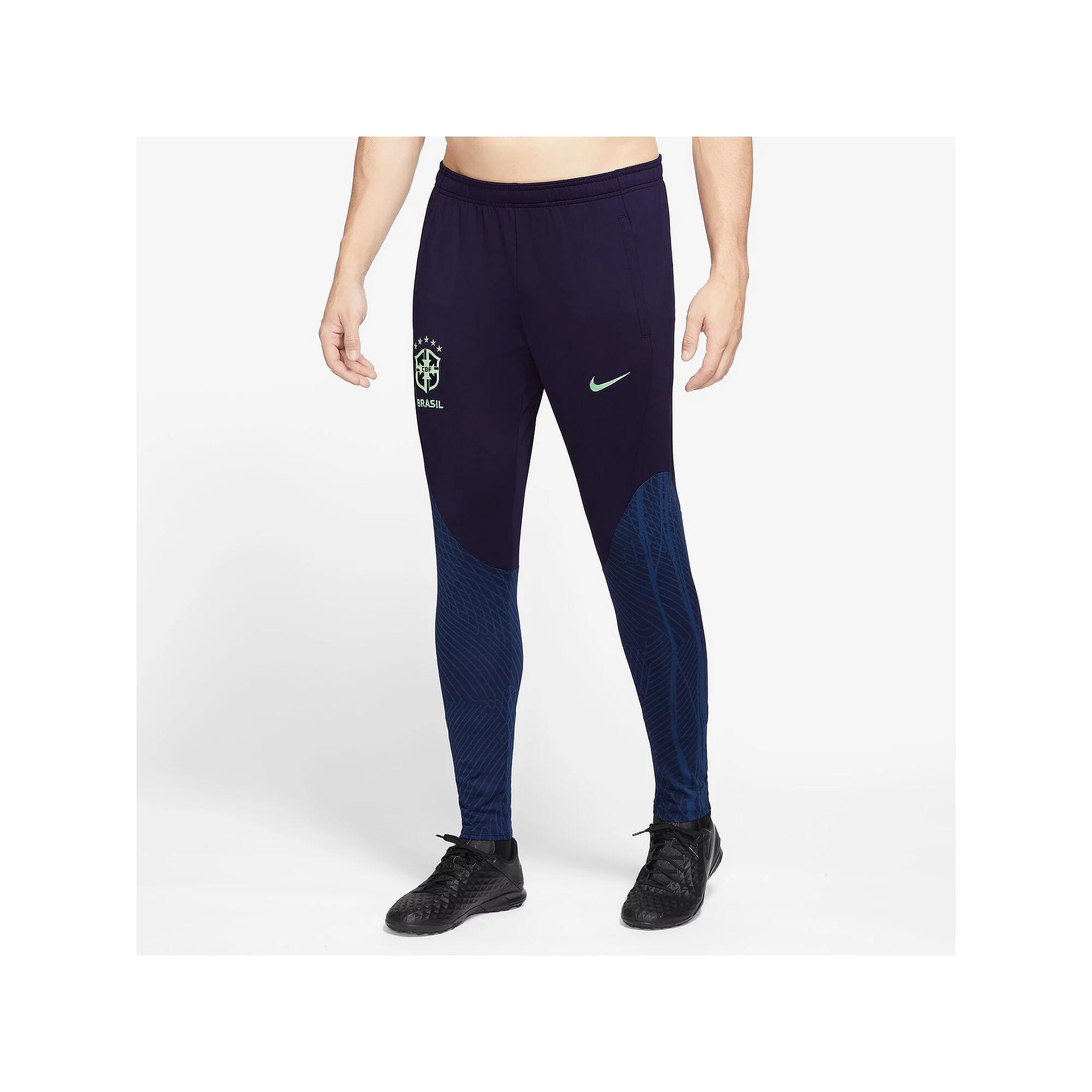 Men's Nike Navy Brazil National Team Strike Performace Track Pants,  Product Image