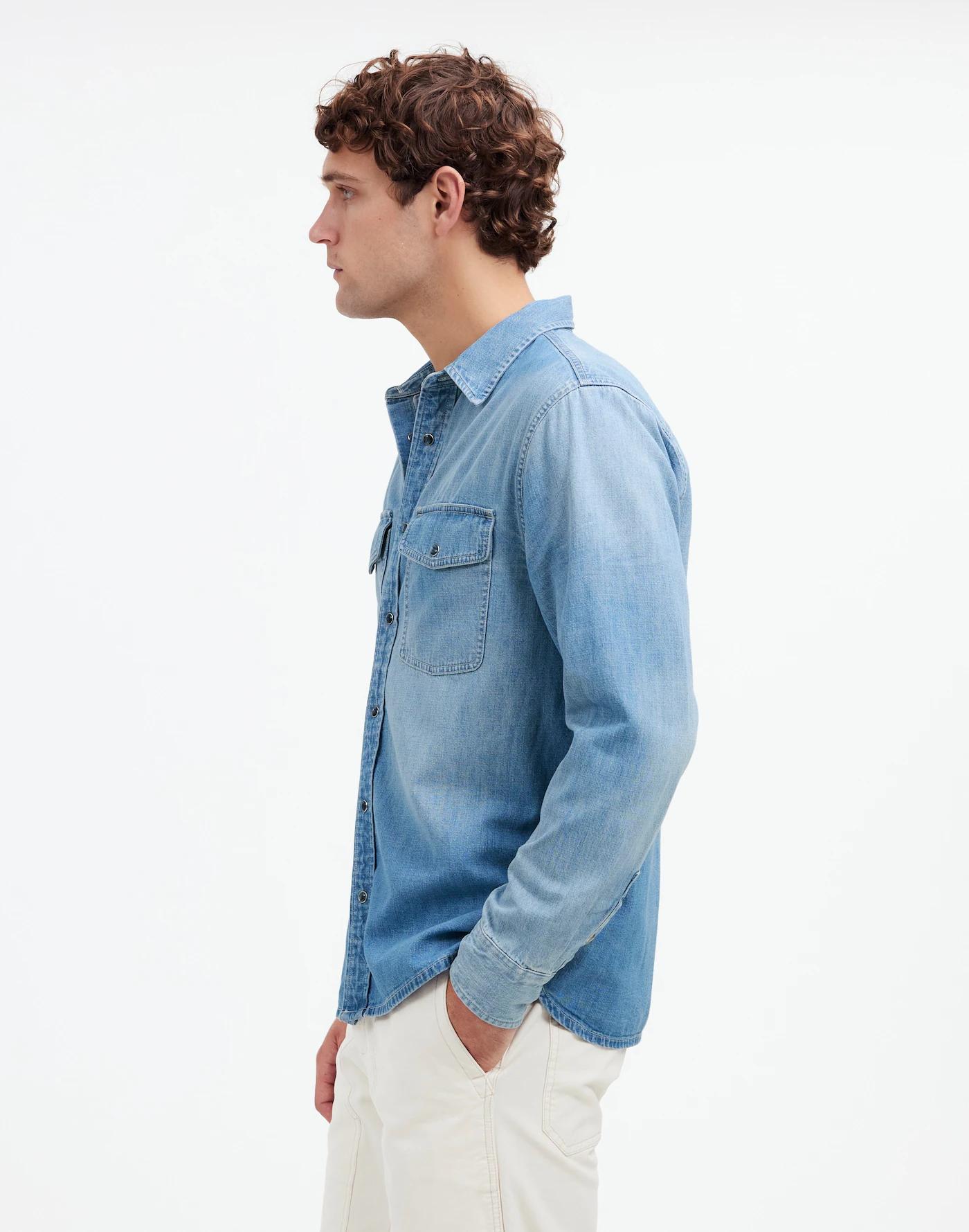 Denim Western Easy Shirt Product Image