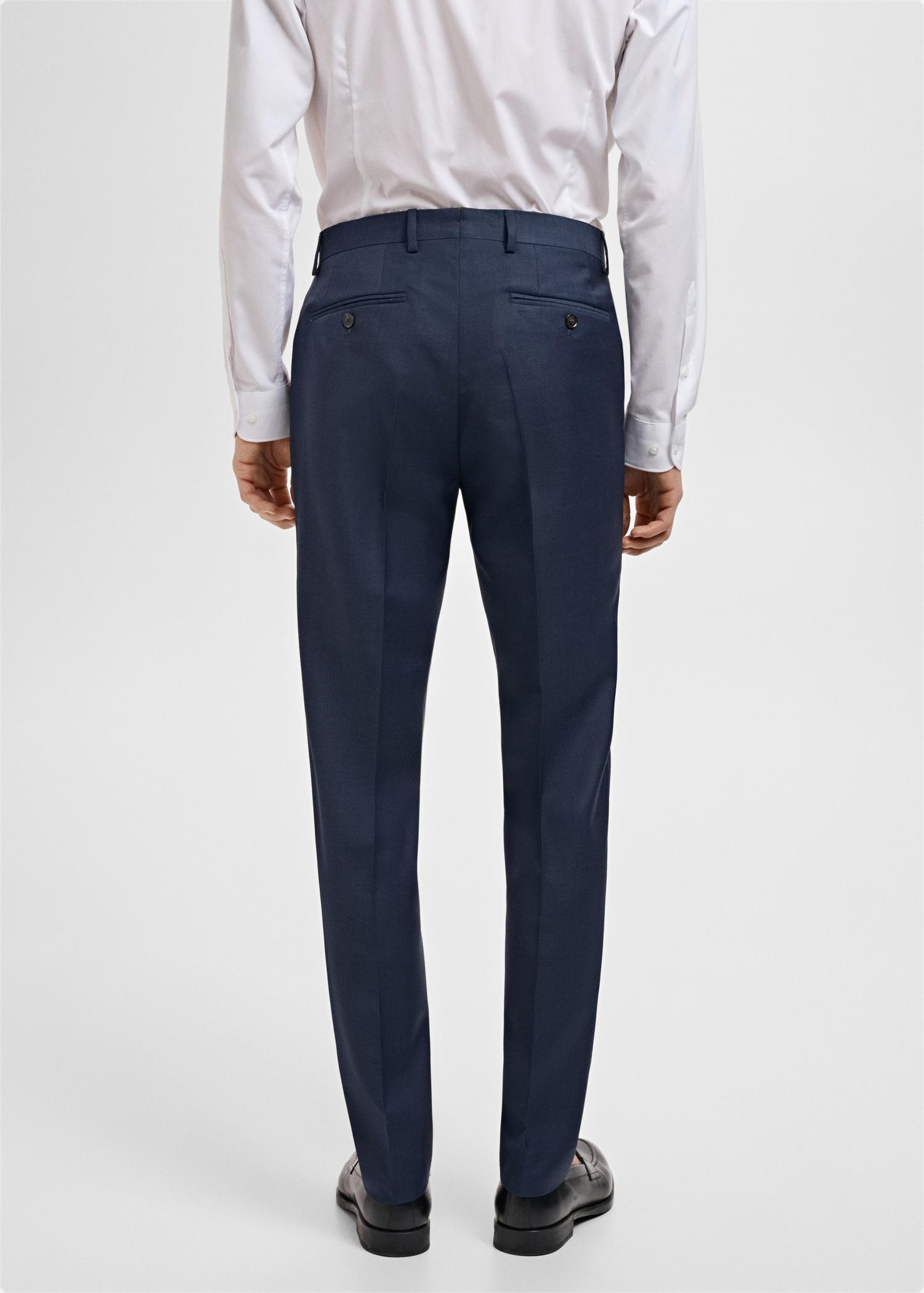 Venice 100% virgin wool suit pants - Men | MANGO USA Product Image