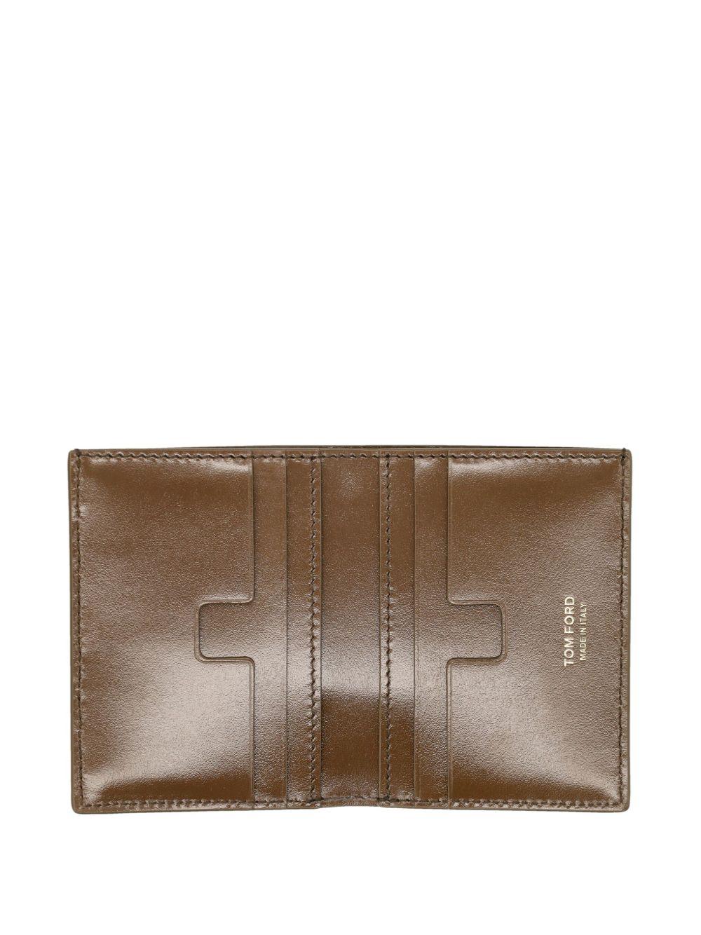 Phyton-print leather wallet Product Image