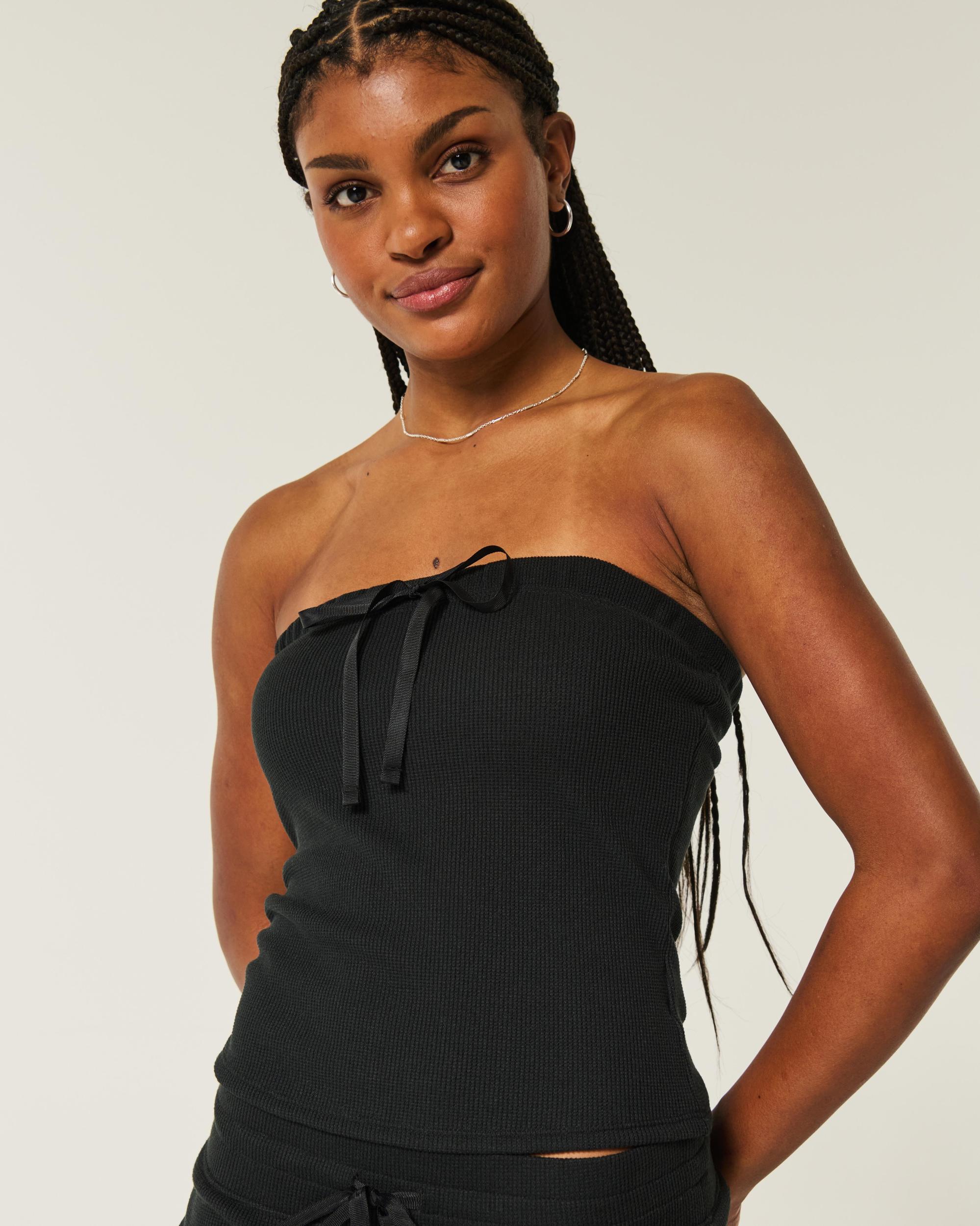 Gilly Hicks Cozy Waffle Tube Top Product Image