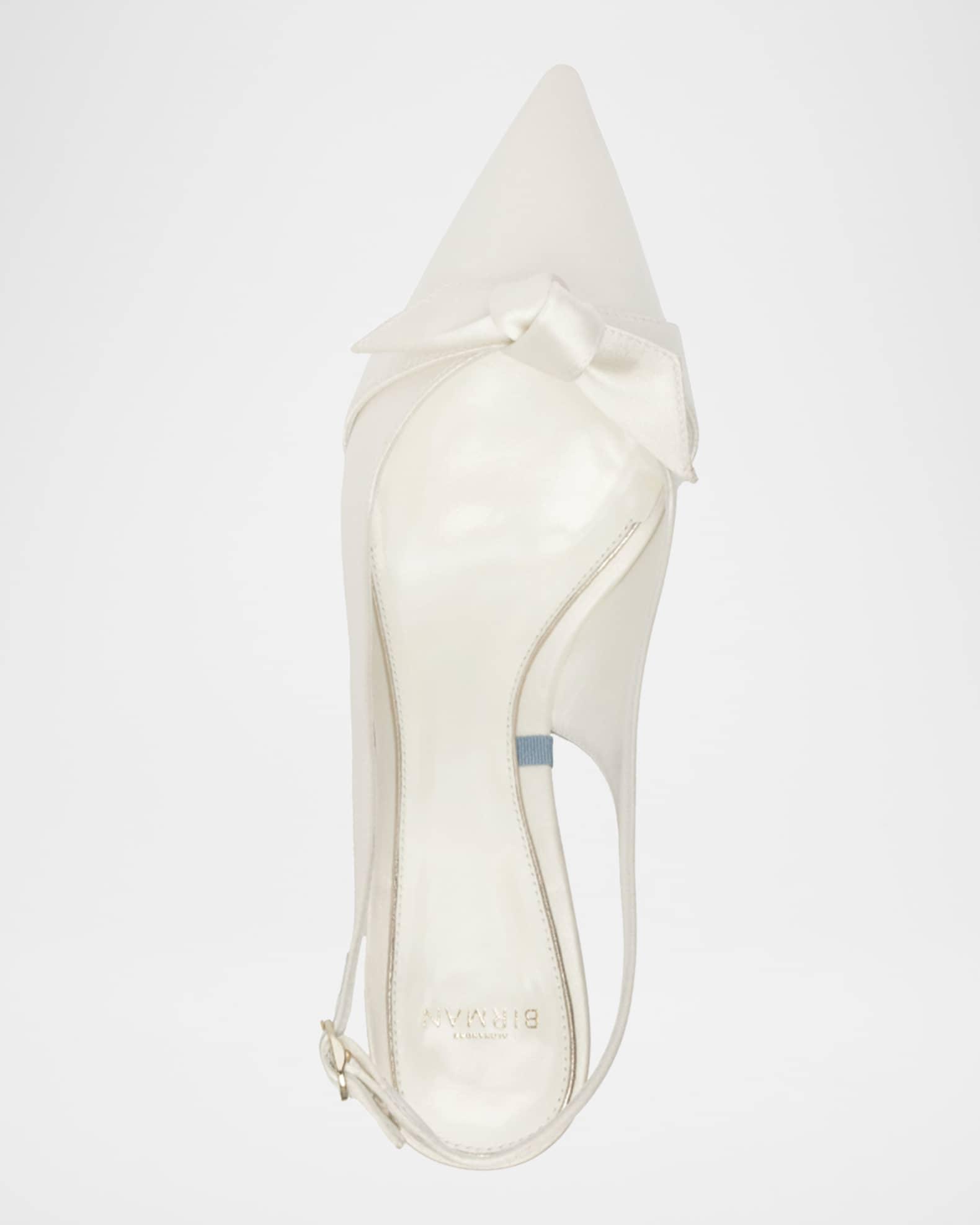 Classic Clarita Satin Slingback Pumps Product Image