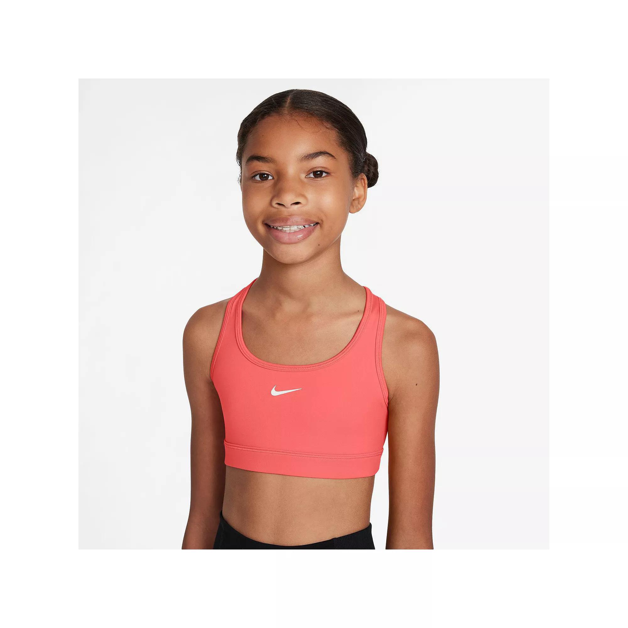 Girls 8-20 Nike Swoosh Sports Bra, Girl's,  Product Image