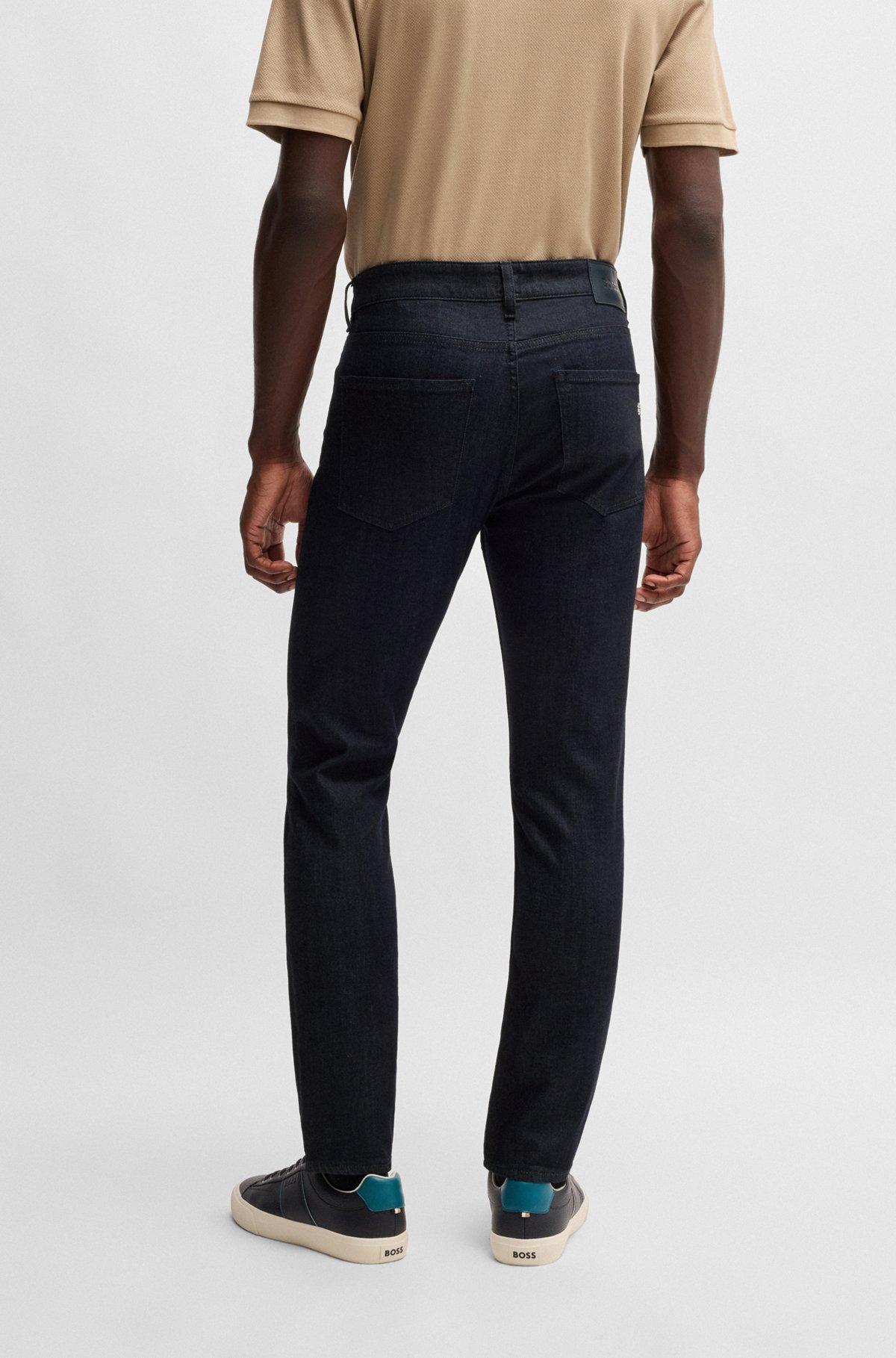 Delaware slim-fit jeans in indigo stretch denim Product Image