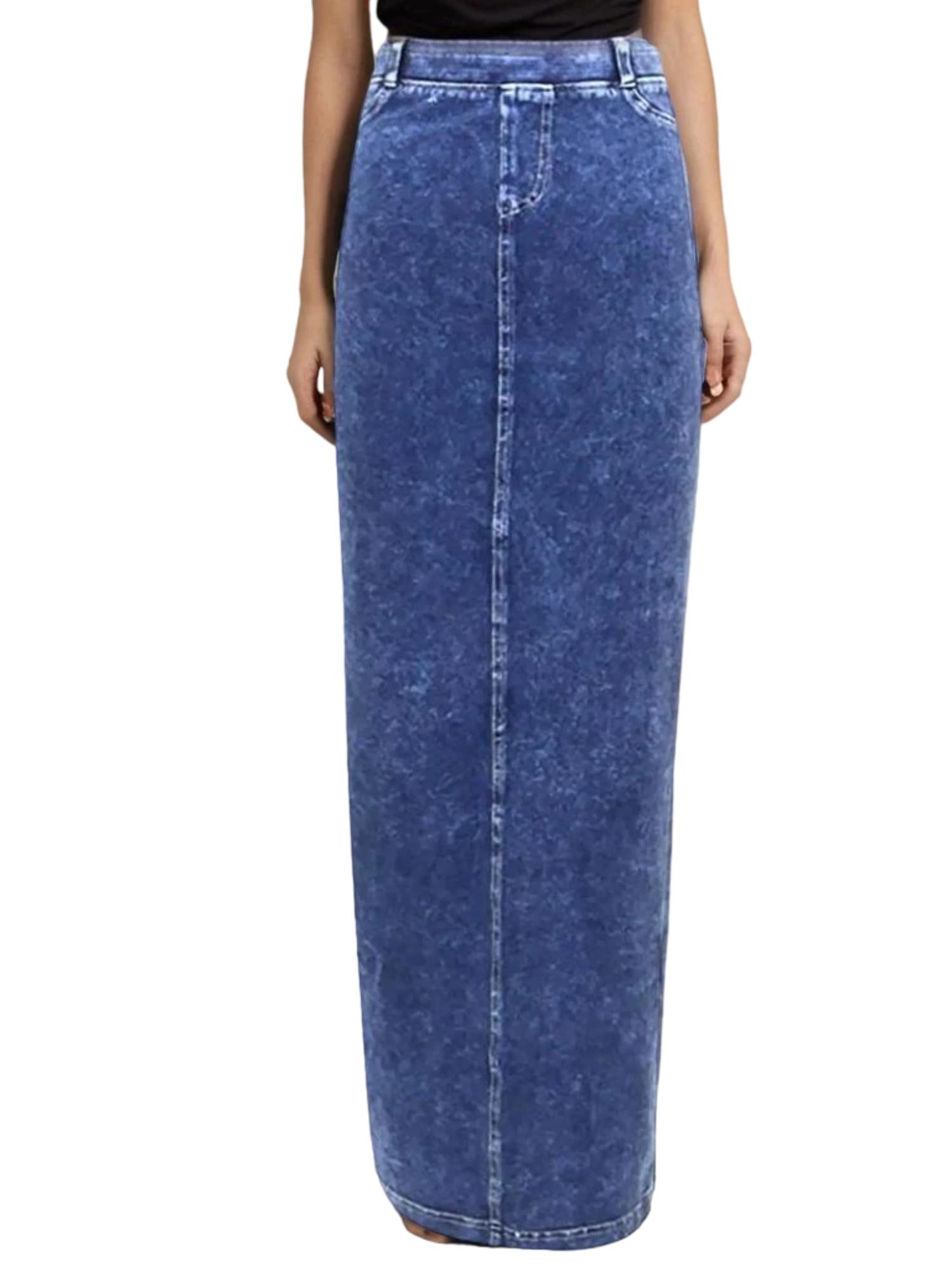 Hard Tail Long Pocket Slit Skirt WJ-111 Product Image