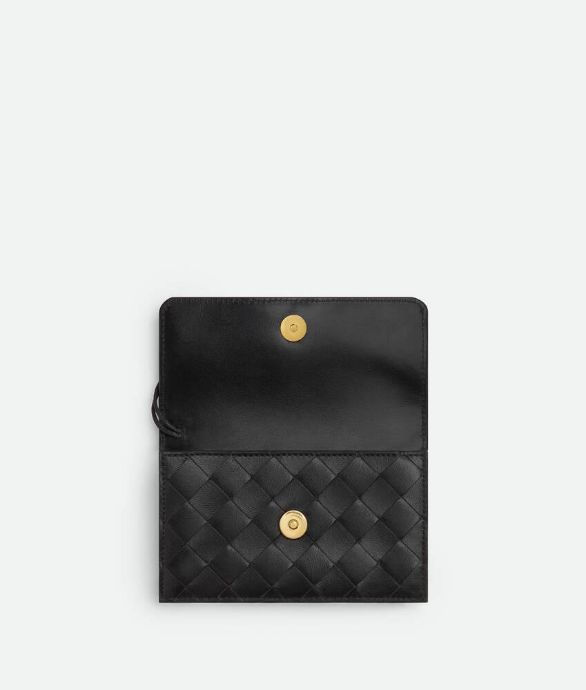 Women's Andiamo Zipped Card Case in Black Product Image