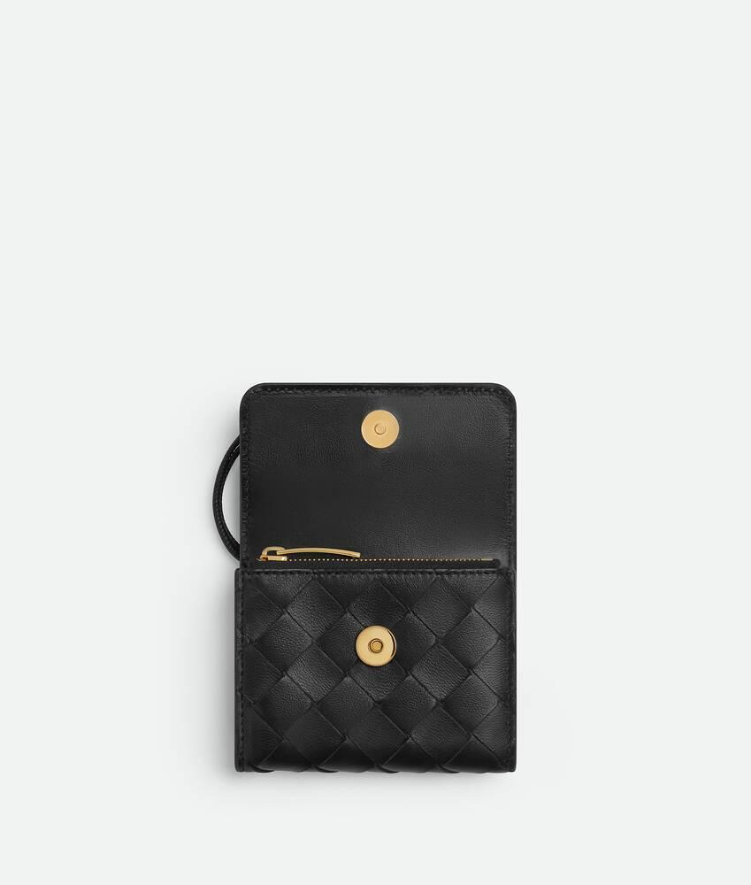 Women's Andiamo Tri-Fold Wallet in Black Product Image