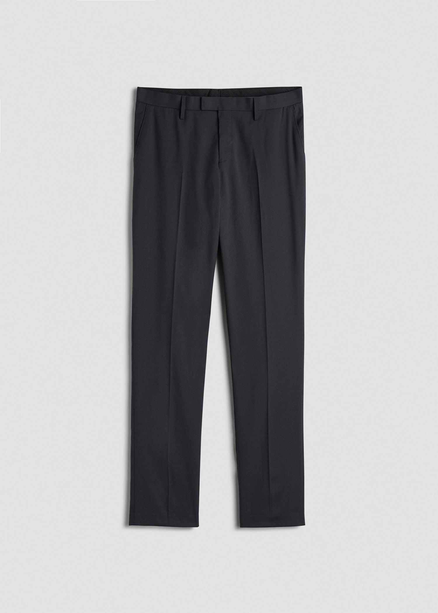 Suit Trousers for Tall Men in Mid Grey Male Product Image