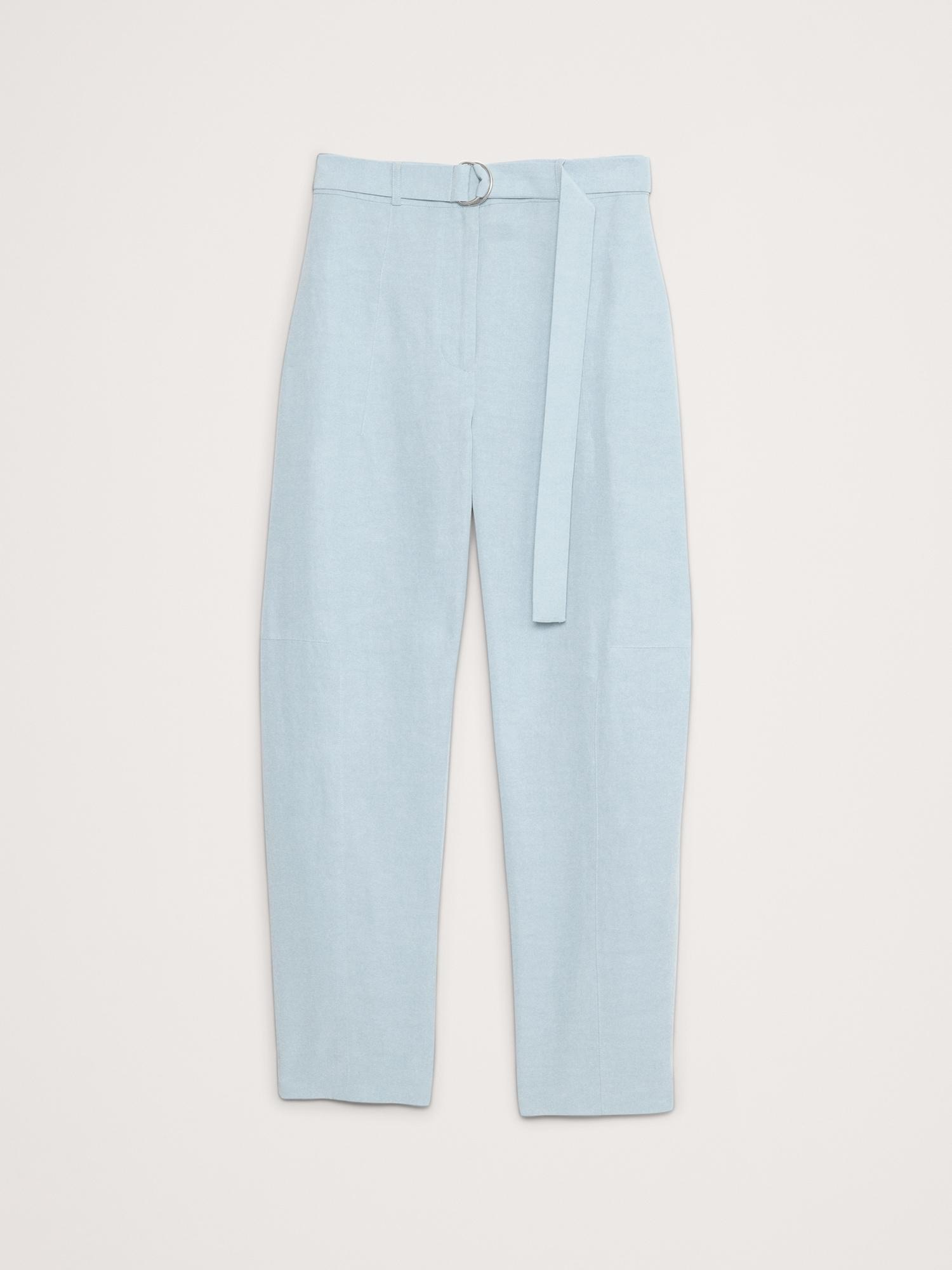 High-Rise Barrel Tencel™-Linen Pant Product Image