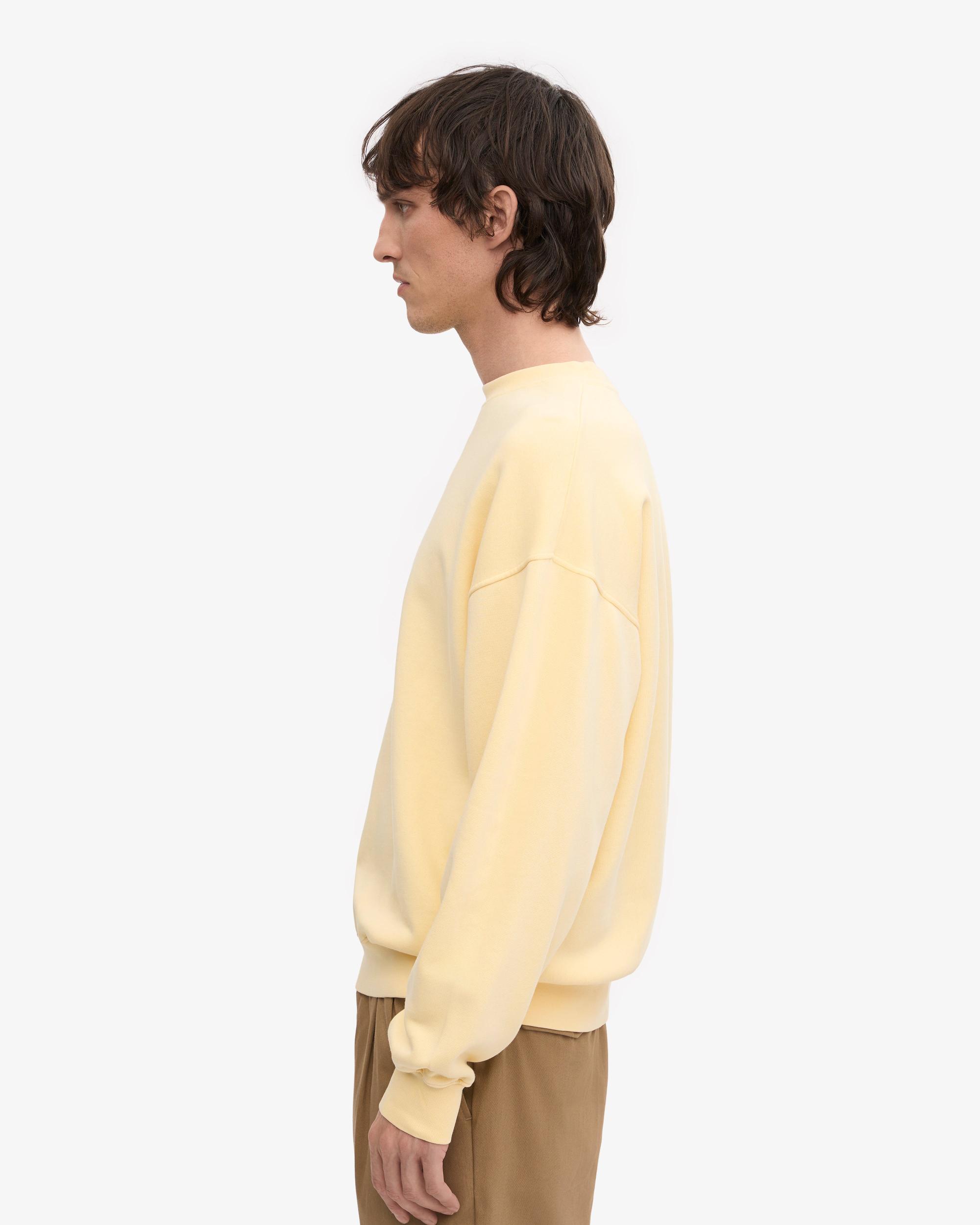 Organic Oversized Crew - Soft Yellow Product Image
