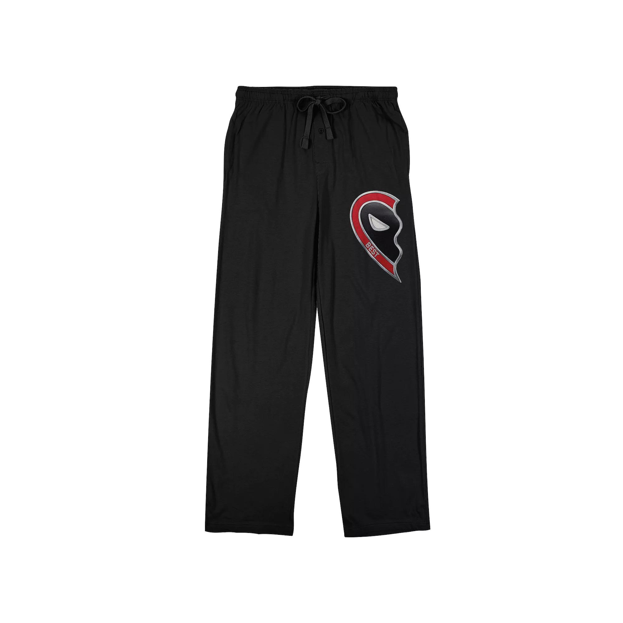 Men's Deadpool & Wolverine Deadpool Heart Pajama Pants,  Product Image