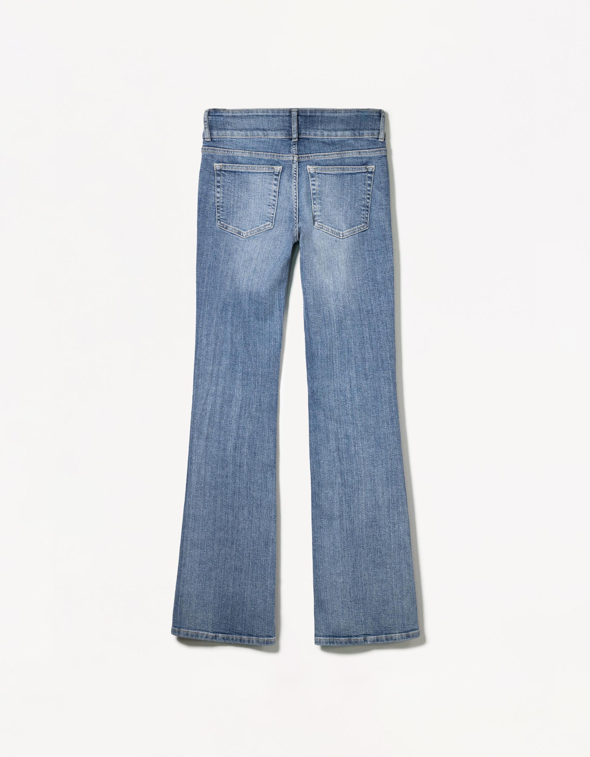 Low-rise bootcut jeans Product Image