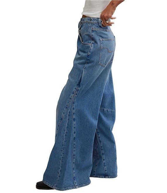 Free People We The Free Eden High Rise Slouchy Denim Flare Jeans Product Image