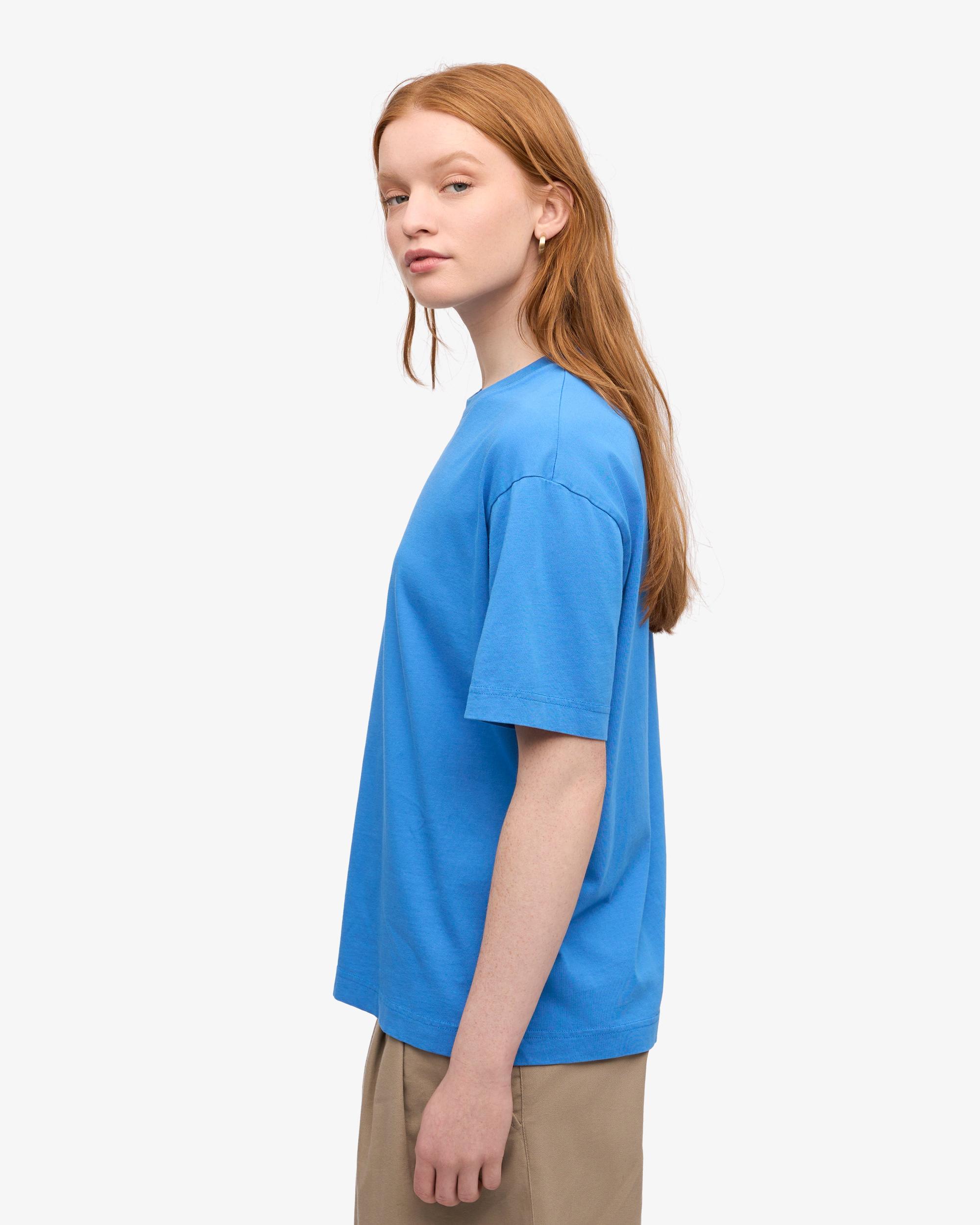 Oversized Organic T-Shirt - Soft Lavender Product Image