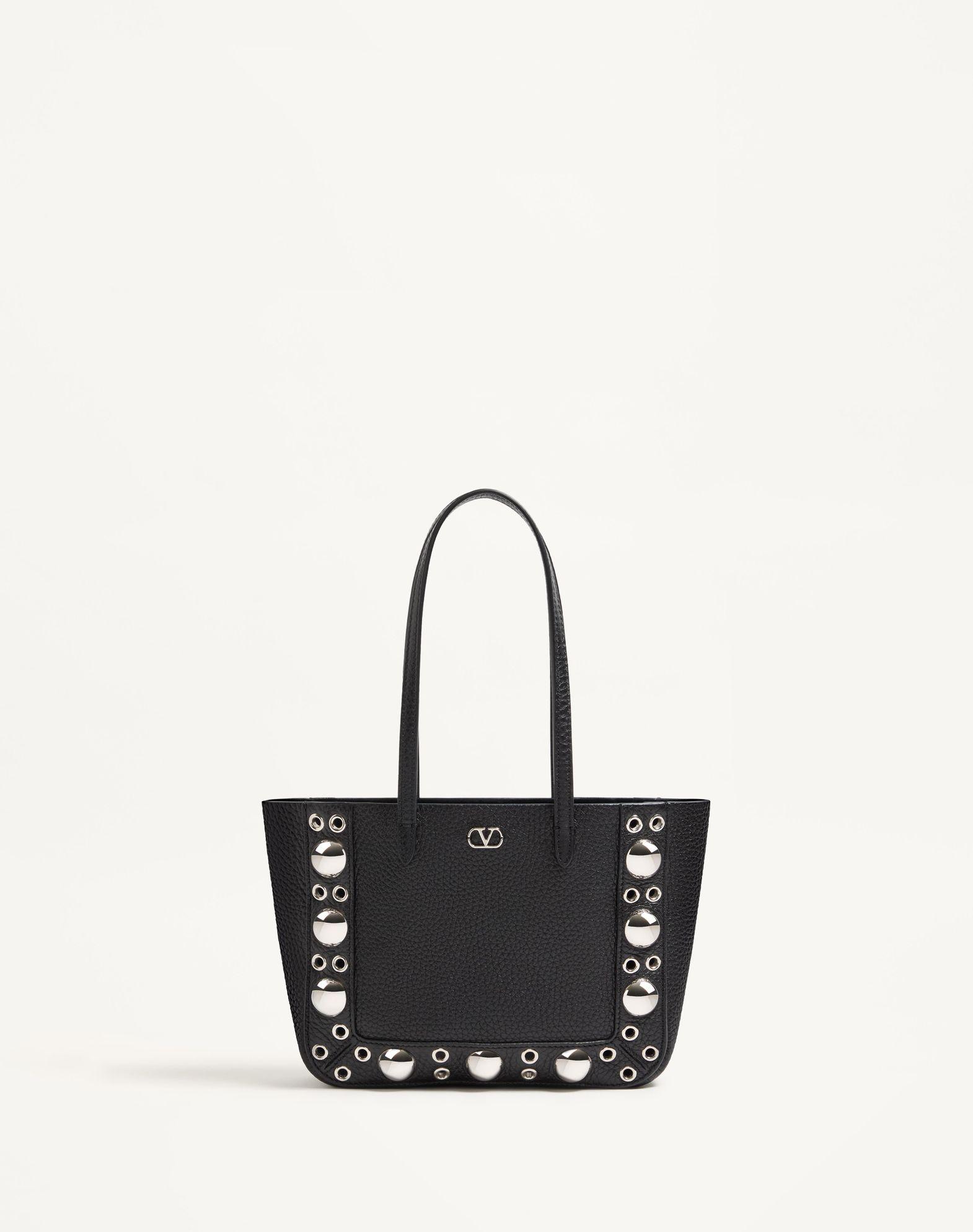 Valentino Garavani Nellcôte Mini Shopping Bag In Grainy Calfskin Product Image