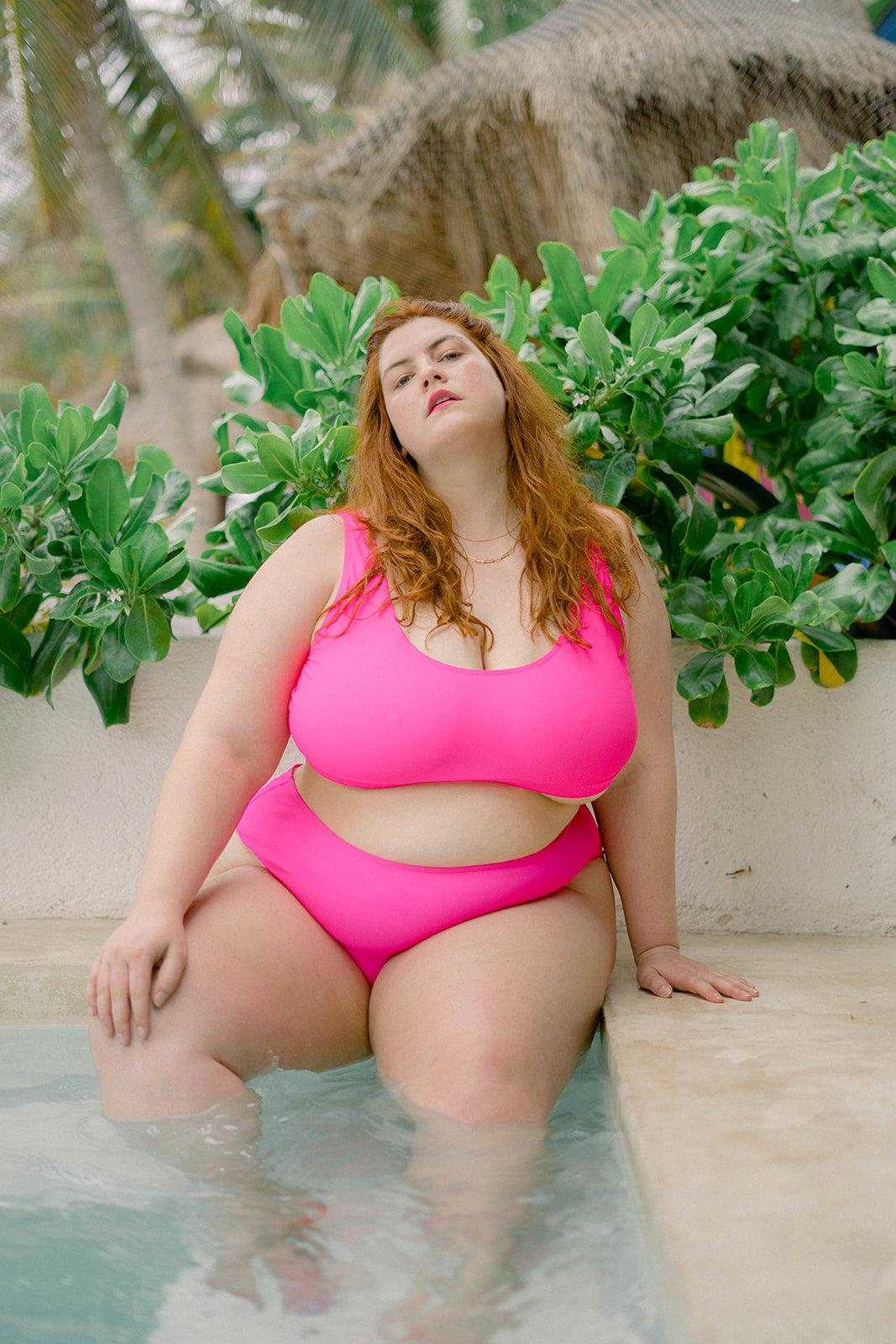 Sport Bikini Top - Malibu Pink Product Image