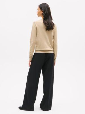 Viscose-Blend V-Neck Sweater Product Image