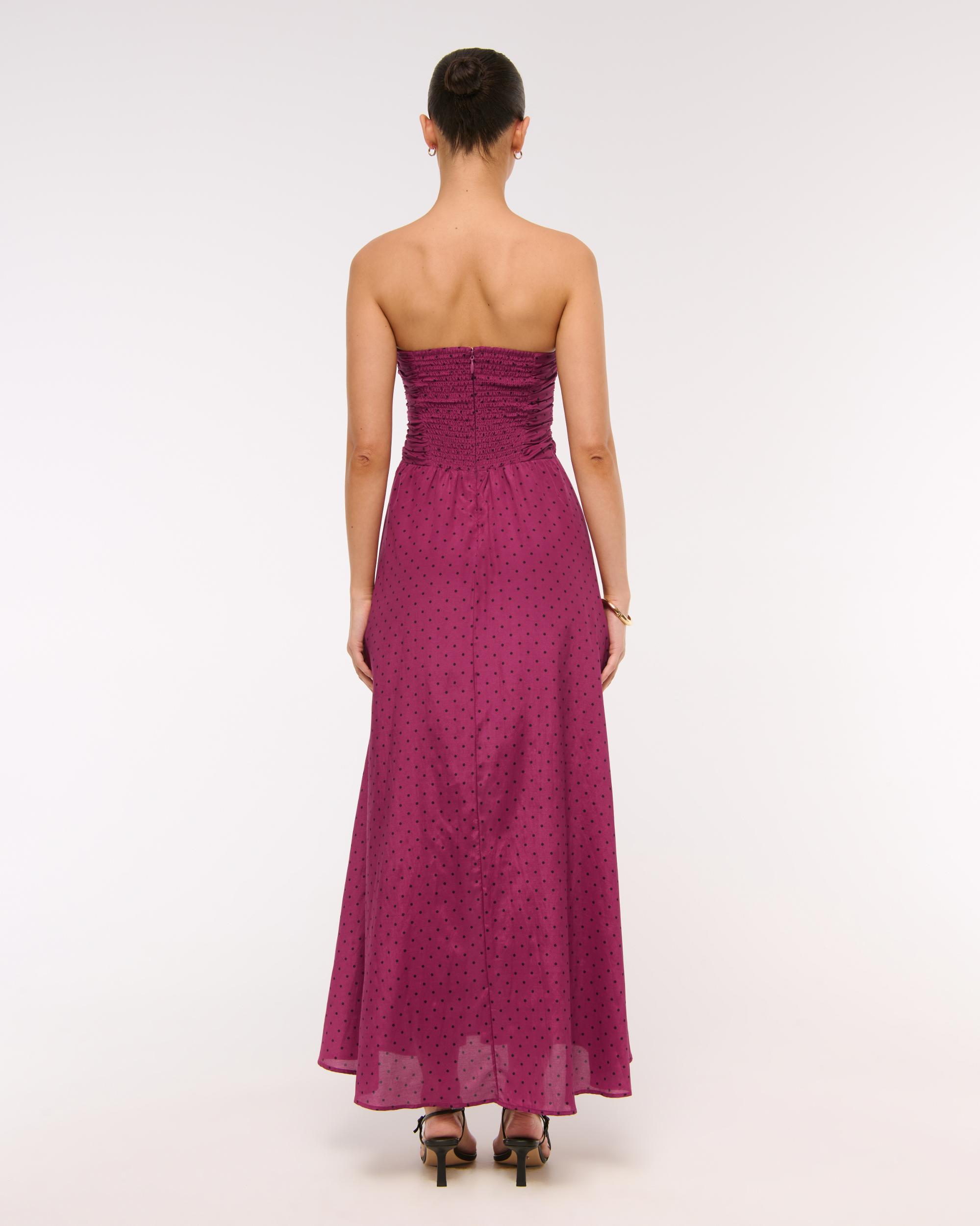 Strapless Hardware Cutout Maxi Dress Product Image