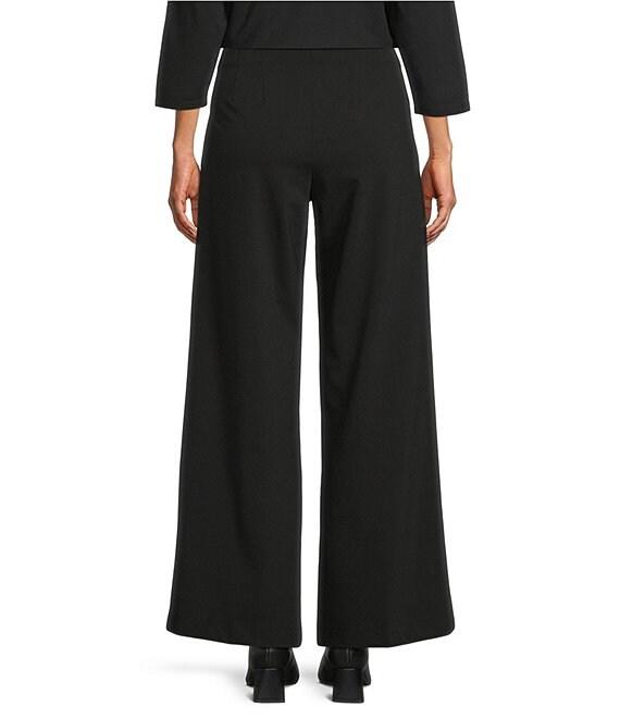 Investments Petite Size Performance Traveler Wide Leg Pants Product Image