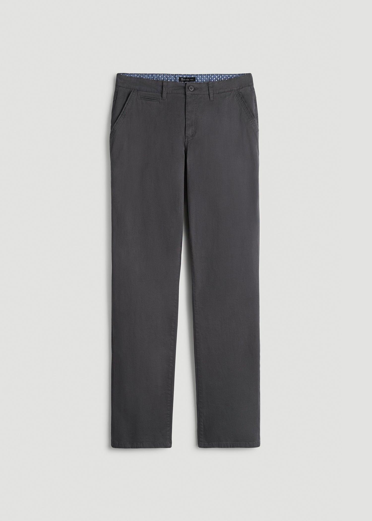 Mason RELAXED Chinos for Tall Men in Iron Grey Male Product Image