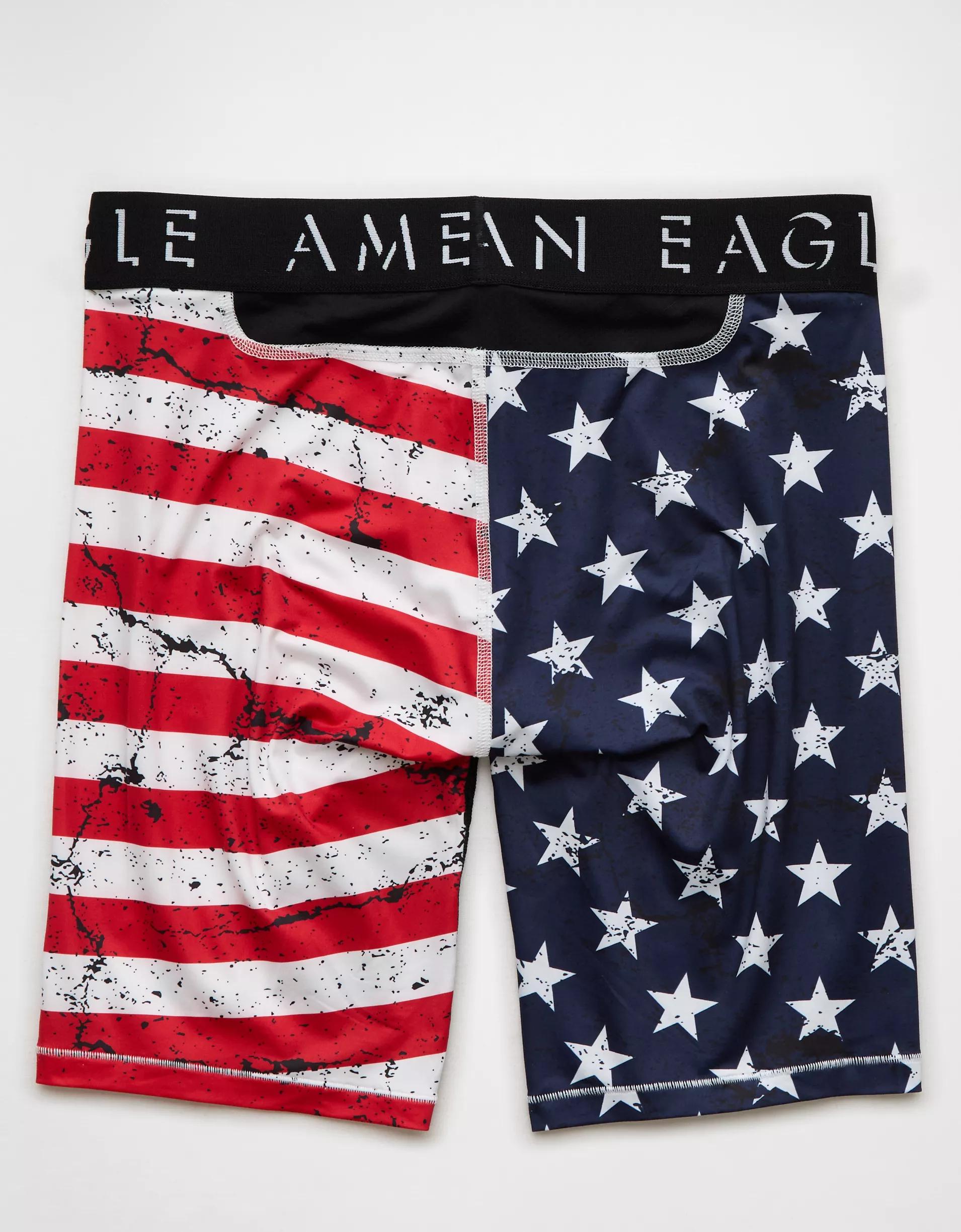 AEO USA Stars and Stripes 8" Flex Boxer Brief Product Image