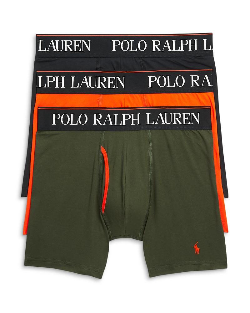 Polo Ralph Lauren Logo Waistband Boxer Briefs, Pack of 3 Product Image