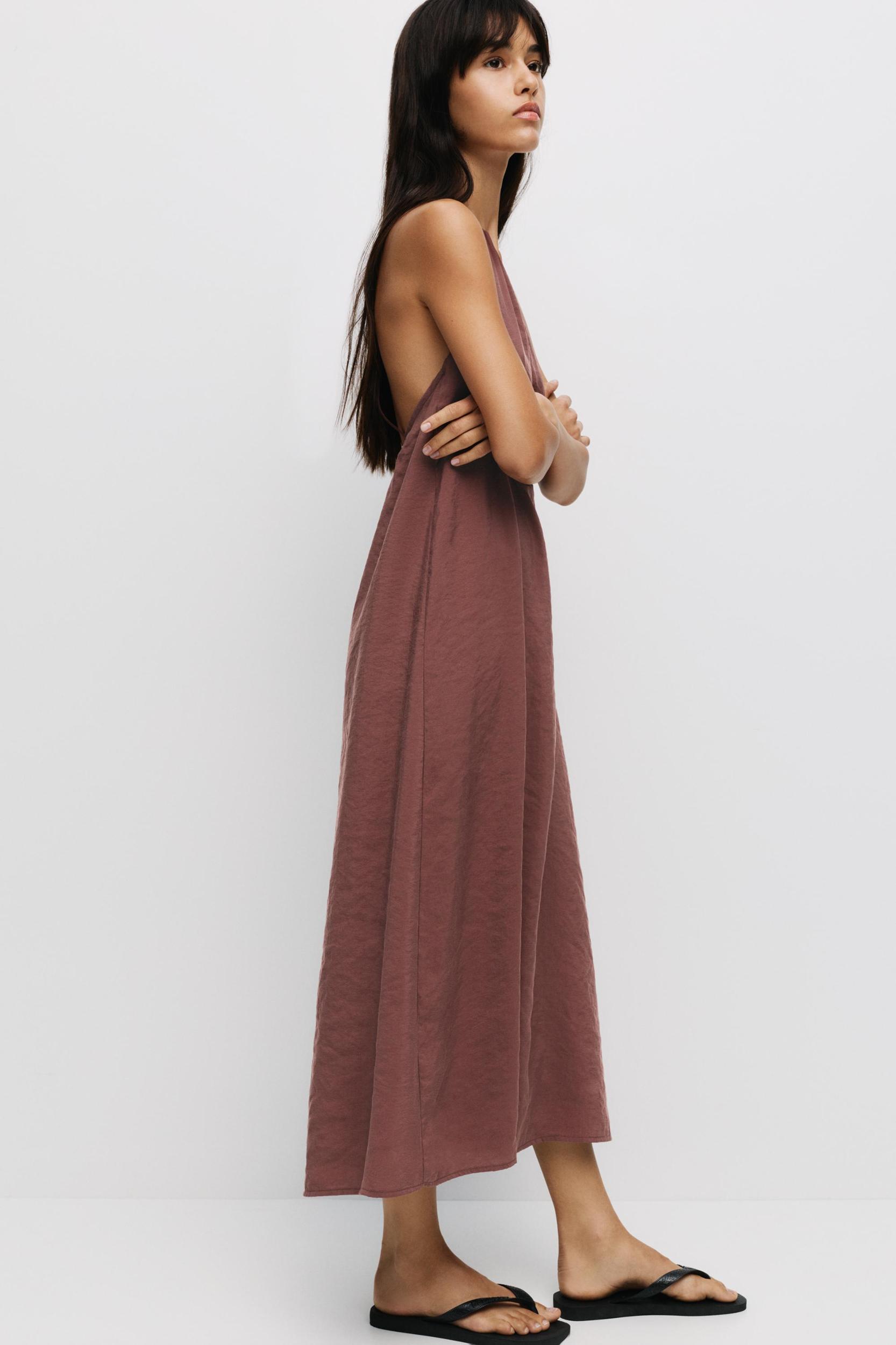 Halter midi dress Product Image