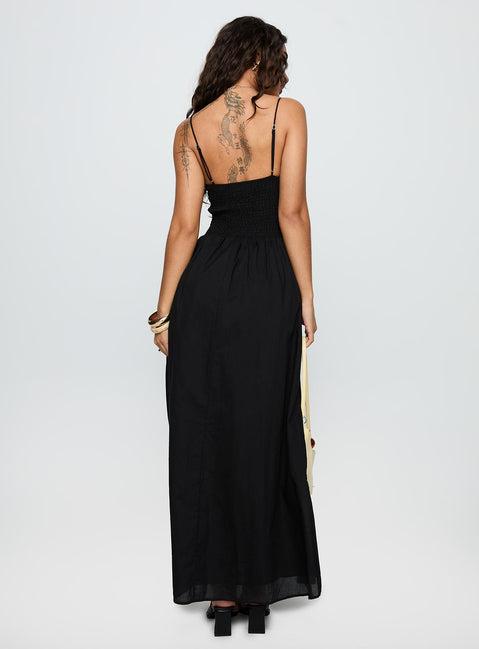 Carys Maxi Dress Black Product Image