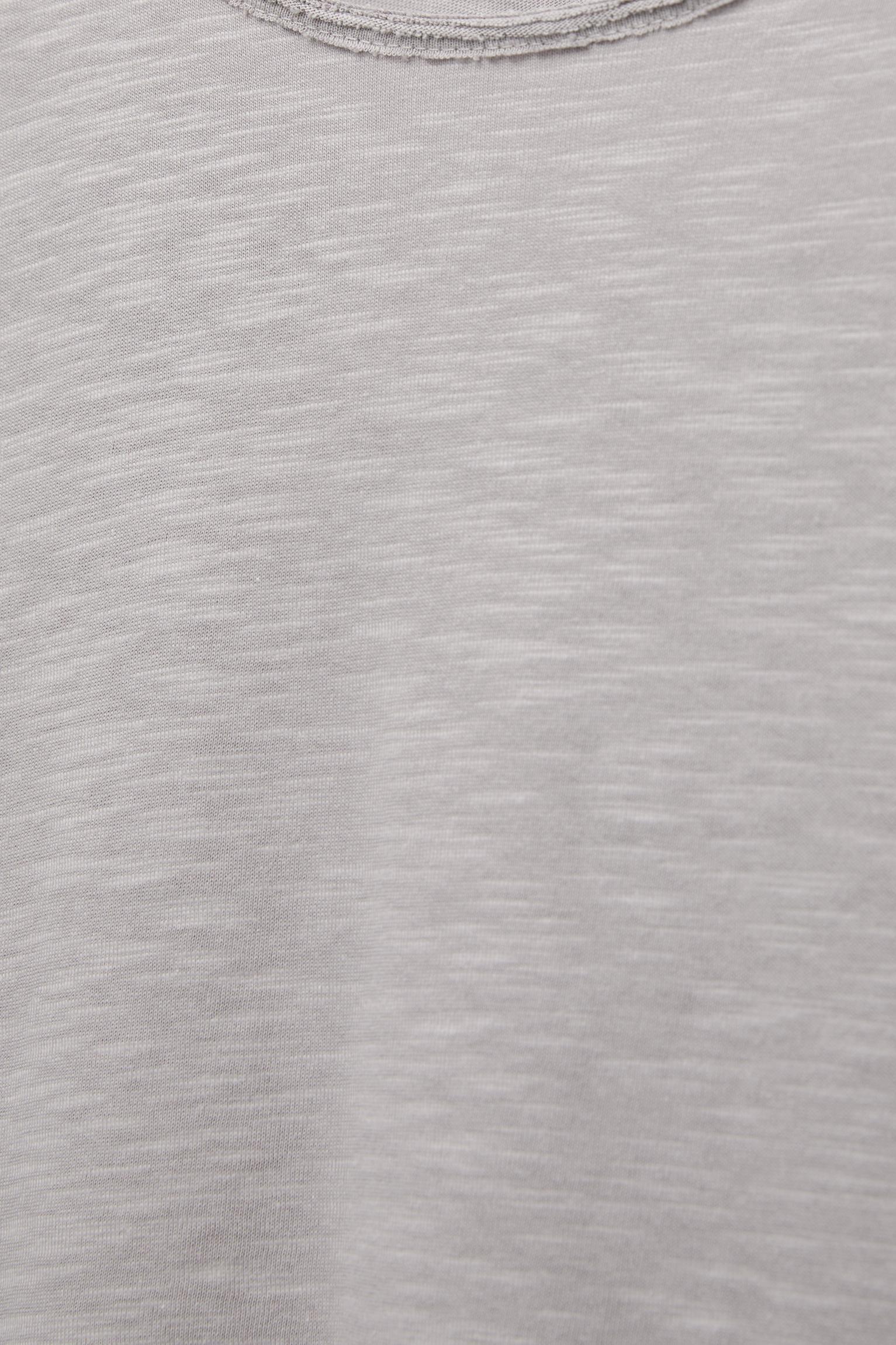 T-shirt with unfinished trims Product Image