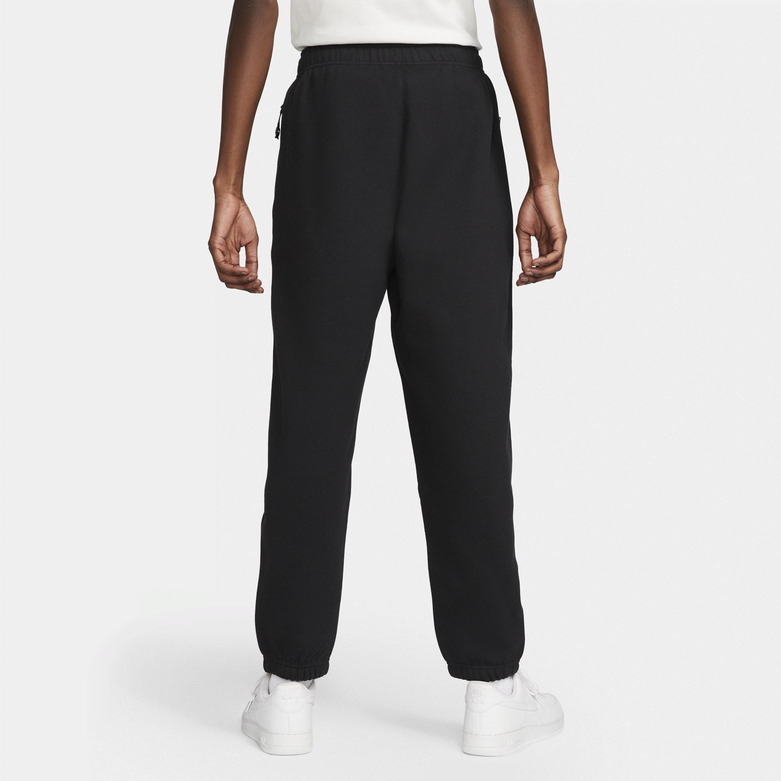 Nike Mens Solo Swoosh Fleece Pants | DX1364-010 Product Image