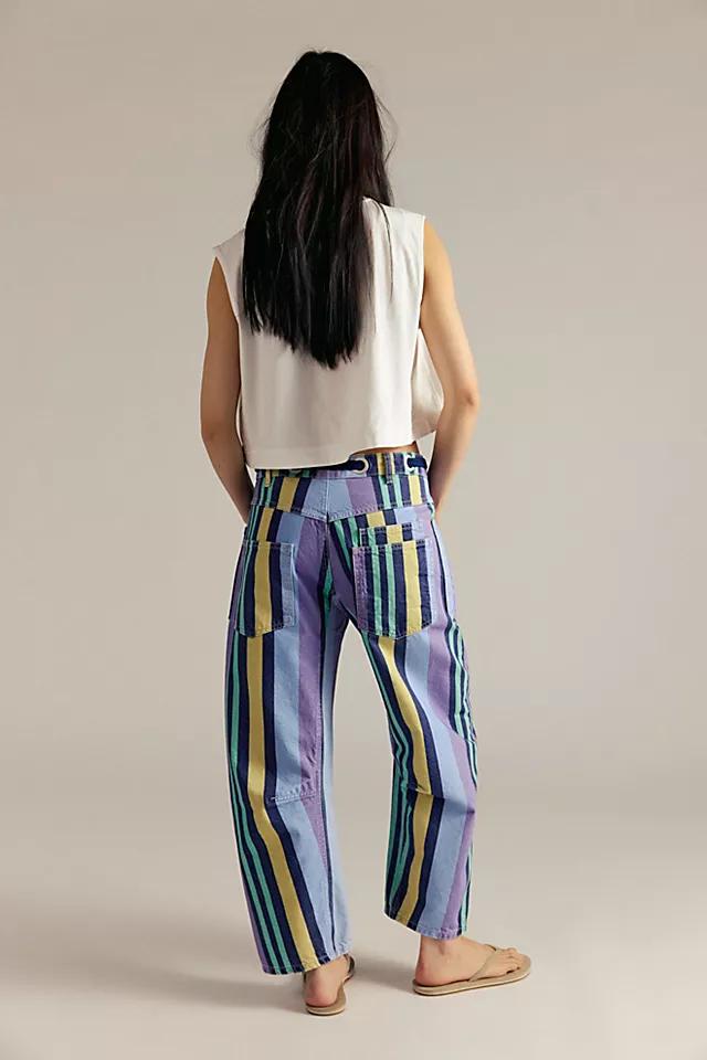 We The Free Moxie Printed Low-Slung Barrel Jeans Product Image