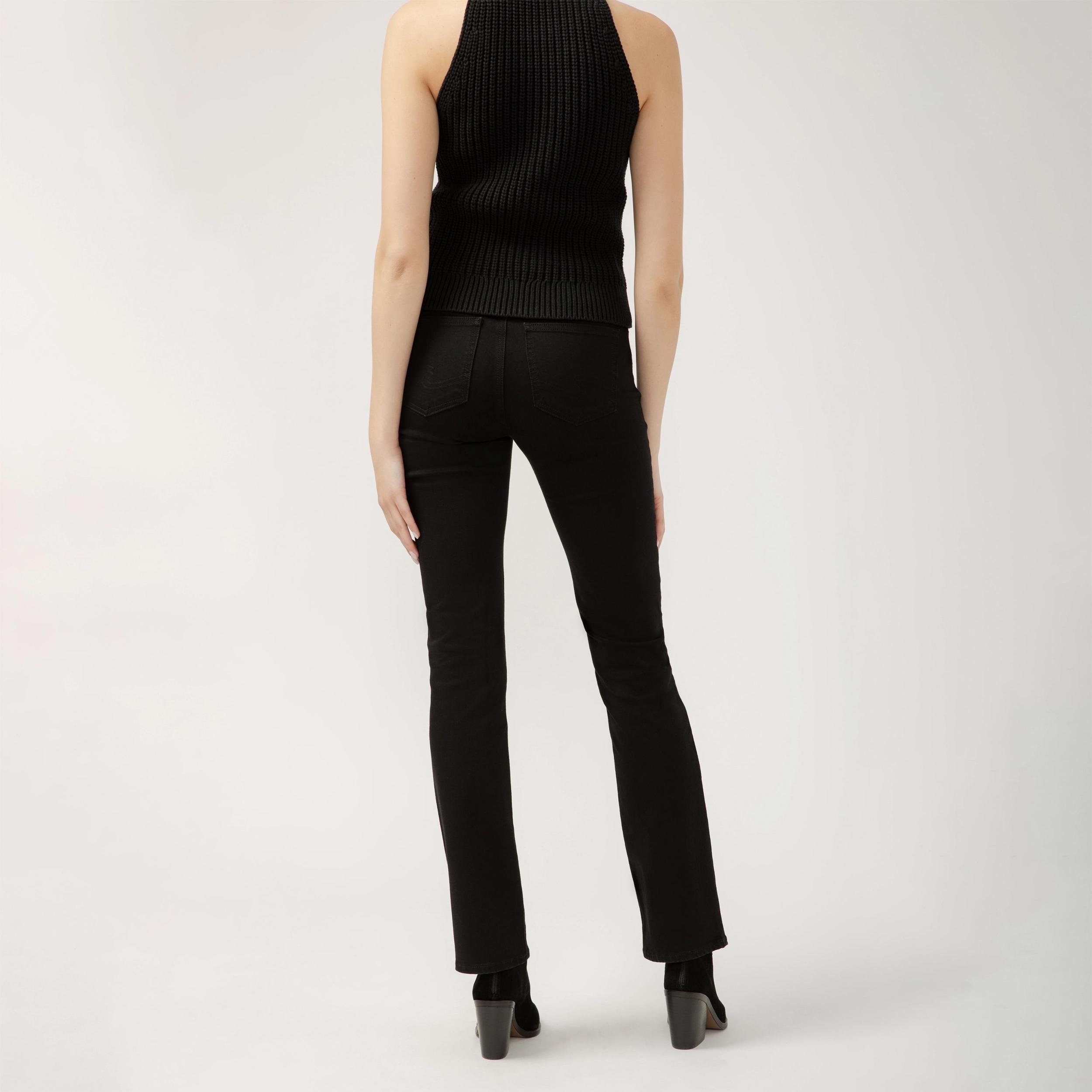 Silver Jeans Co.® Avery Curvy High Rise Black Slim Boot Jean Product Image