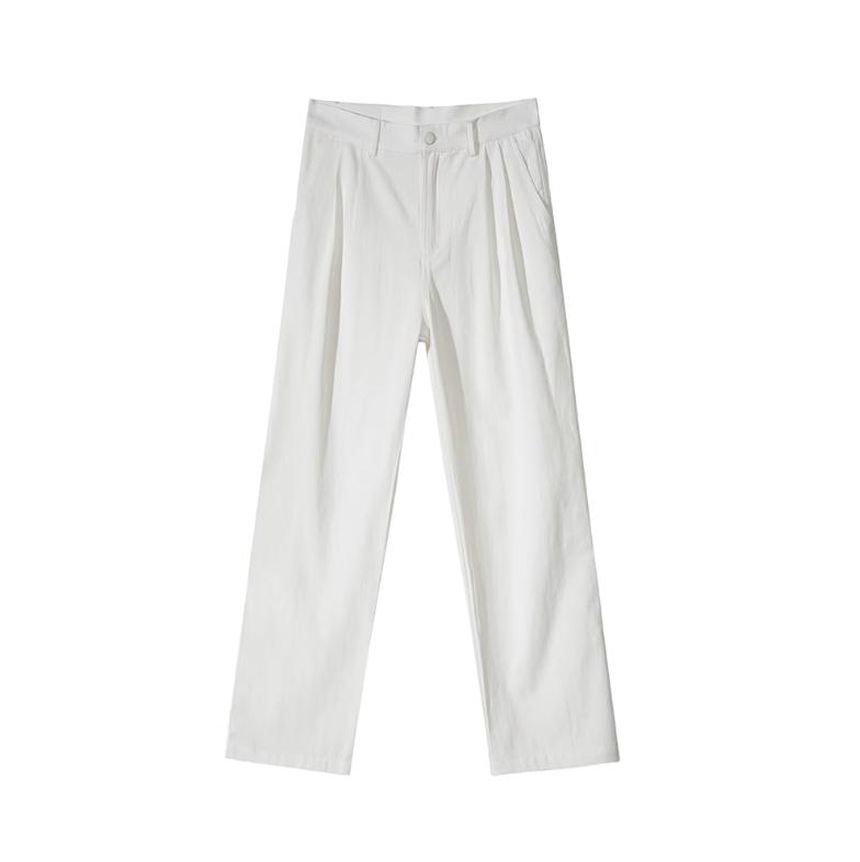 RT No. 9371 OFF WHITE STRAIGHT PANTS Product Image