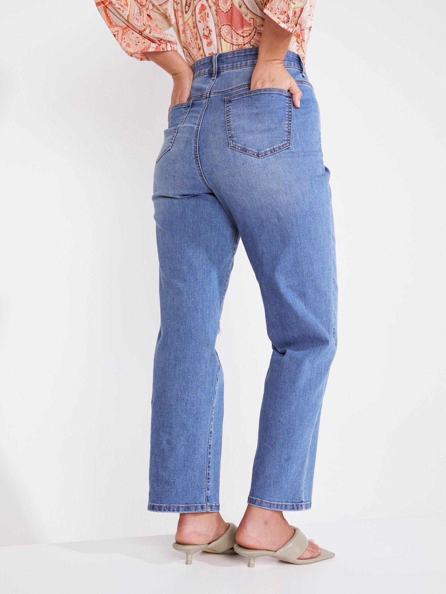 Westport Signature Straight Leg with Destruction - Plus Product Image