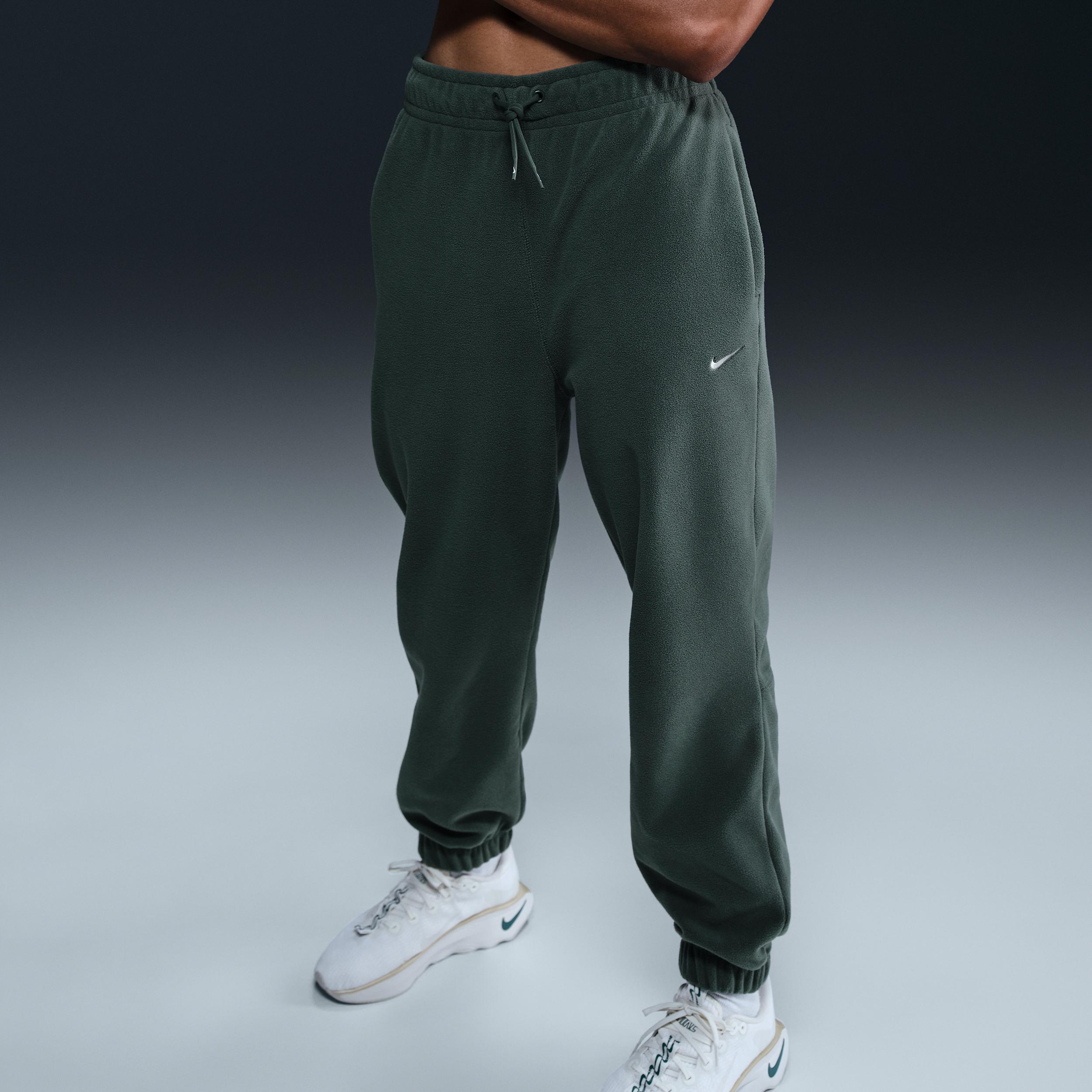 Nike Womens Therma-FIT One Loose Fleece Pants | FB5578-338 Product Image