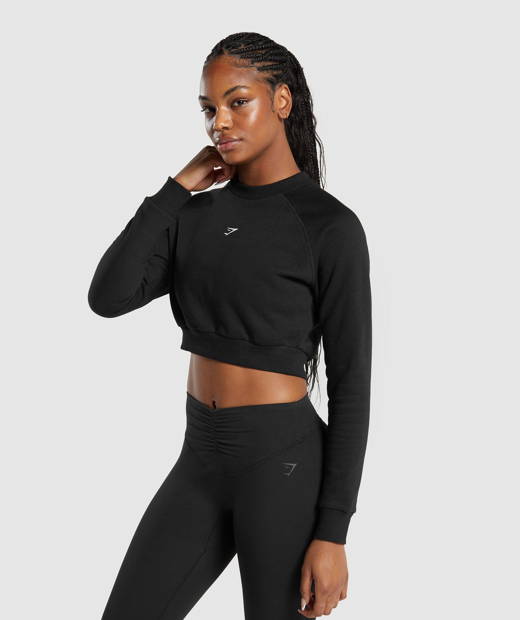 Training Fleece Cropped Sweatshirt Product Image