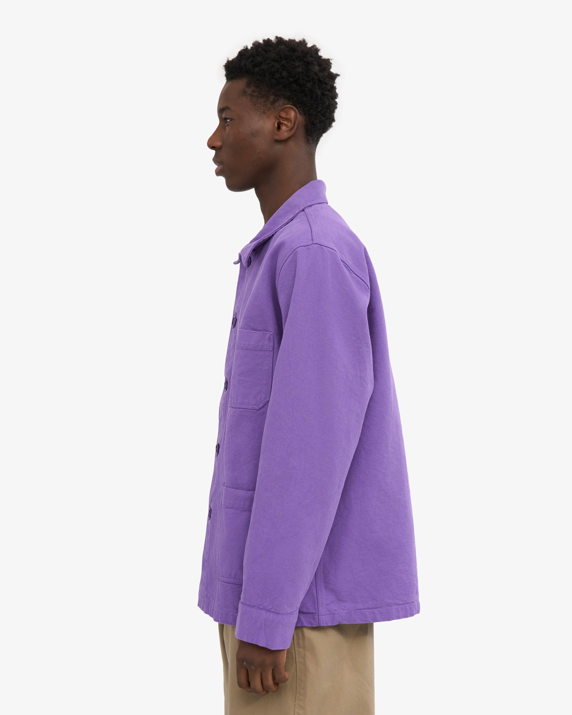 Organic Workwear Jacket - Ultra Violet Product Image