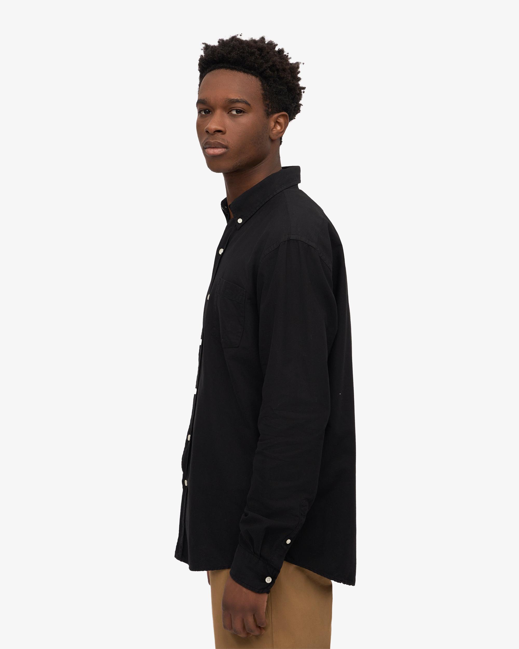 Organic Button Down Shirt - Purple Haze Product Image