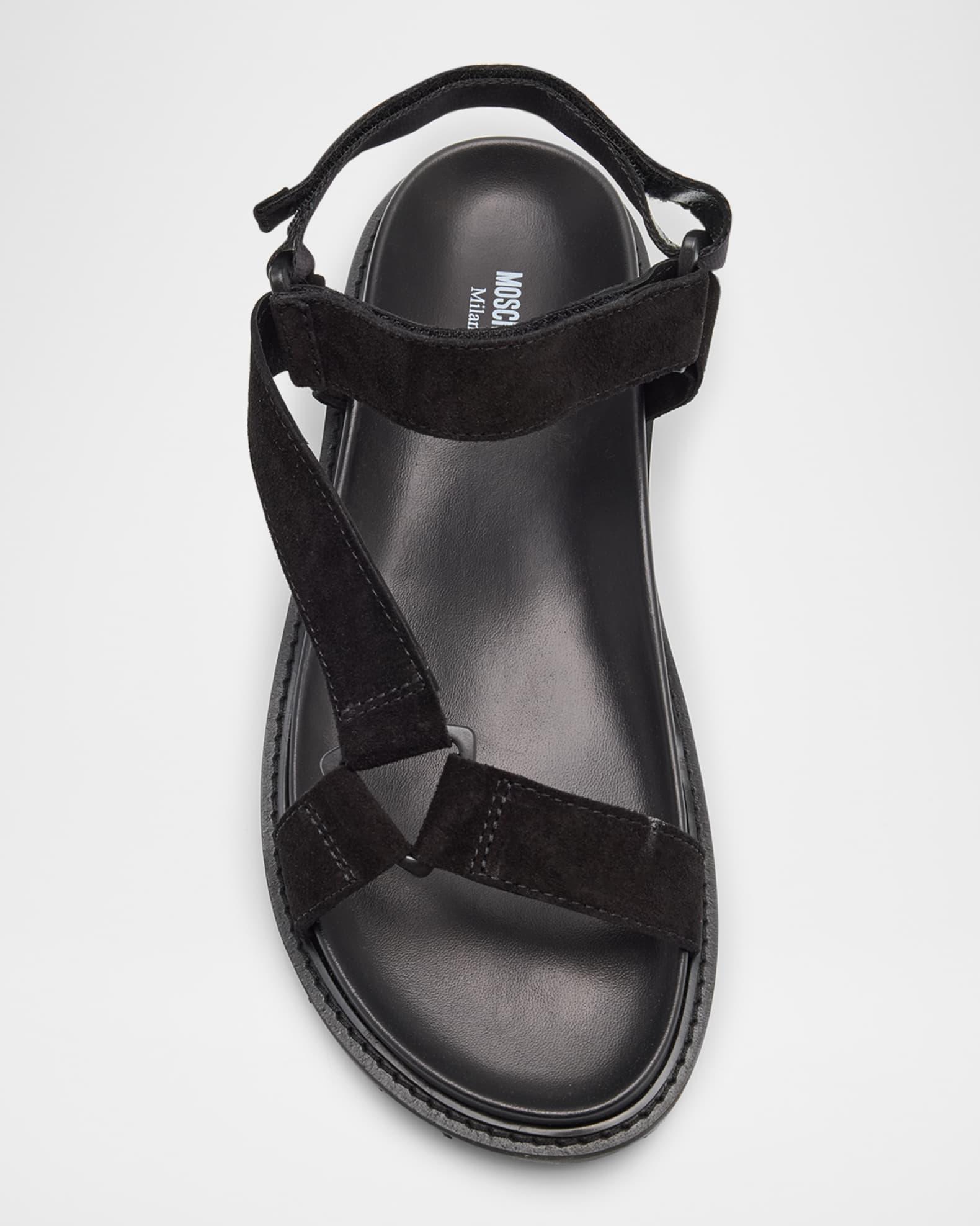 Men's Strappy Leather Sandals Product Image